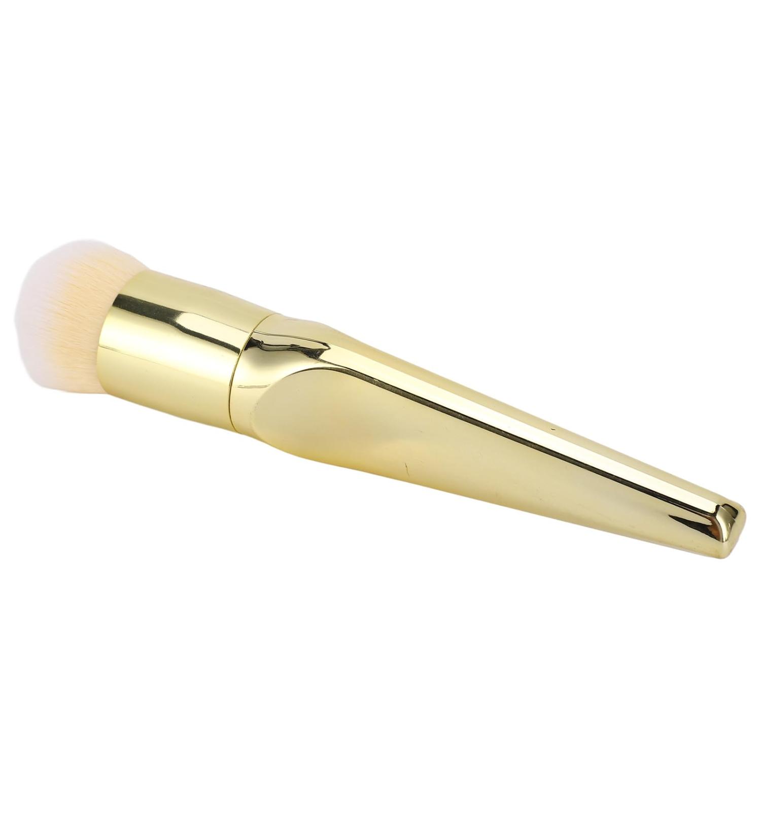 Verdant Touch Cosmetic Brush Gold Makeup Powder and Shading Foundation Brush Home Party Performance Cosmetic Tool - Buy Online on SooperMarket.com