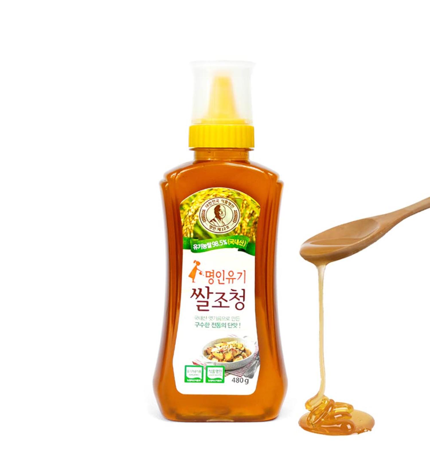 KANG BONG SEOK Organic Rice Jocheong - Sugar Free Grain Syrup & Cooking Sauce | 17 Oz - Buy Online on SooperMarket.com