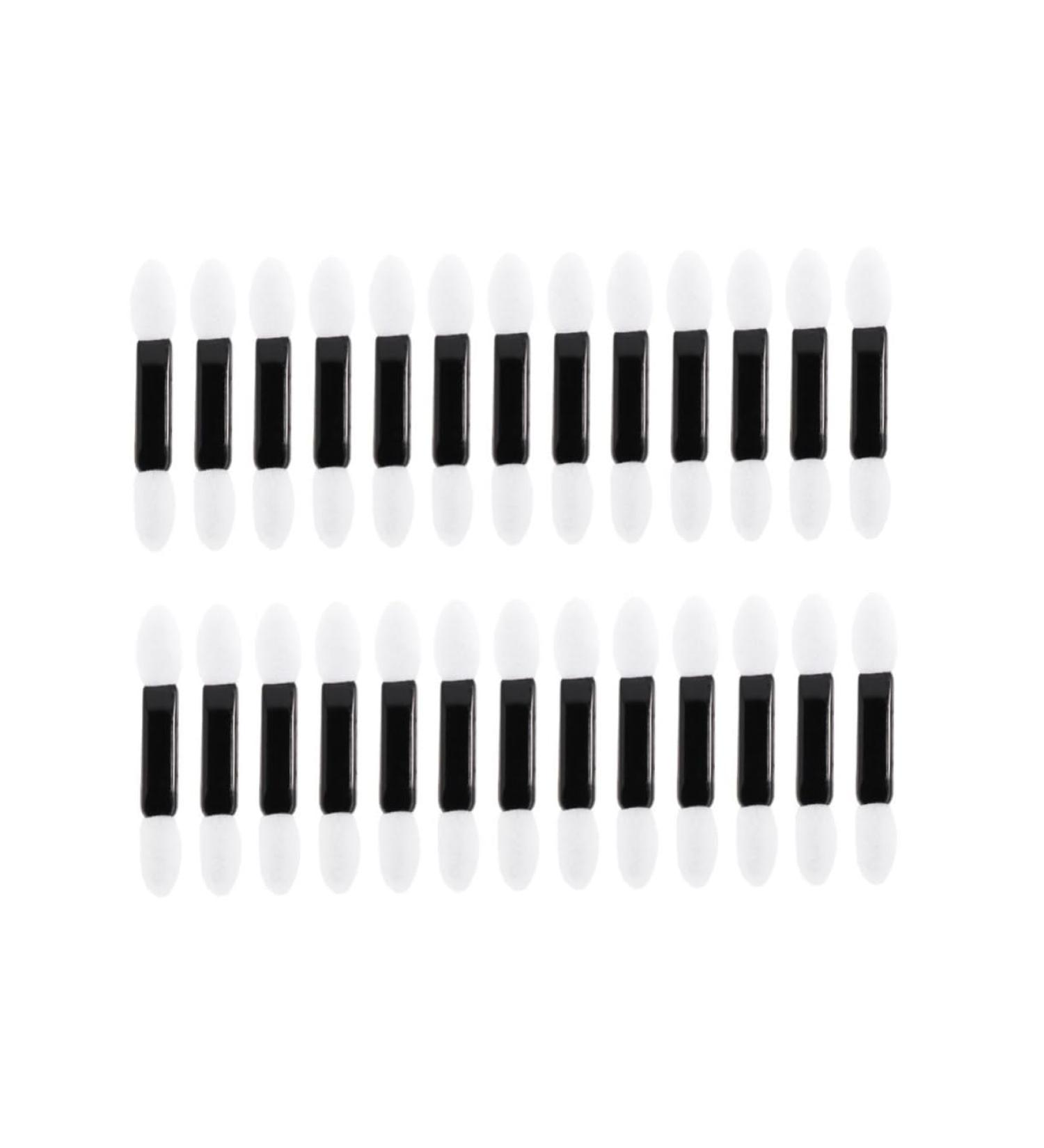 Beavorty 100pcs Make up for Face Double Ended Sponge Applicator Makeup Eyeshadow Brush Set Pointy - Buy Online on SooperMarket.com