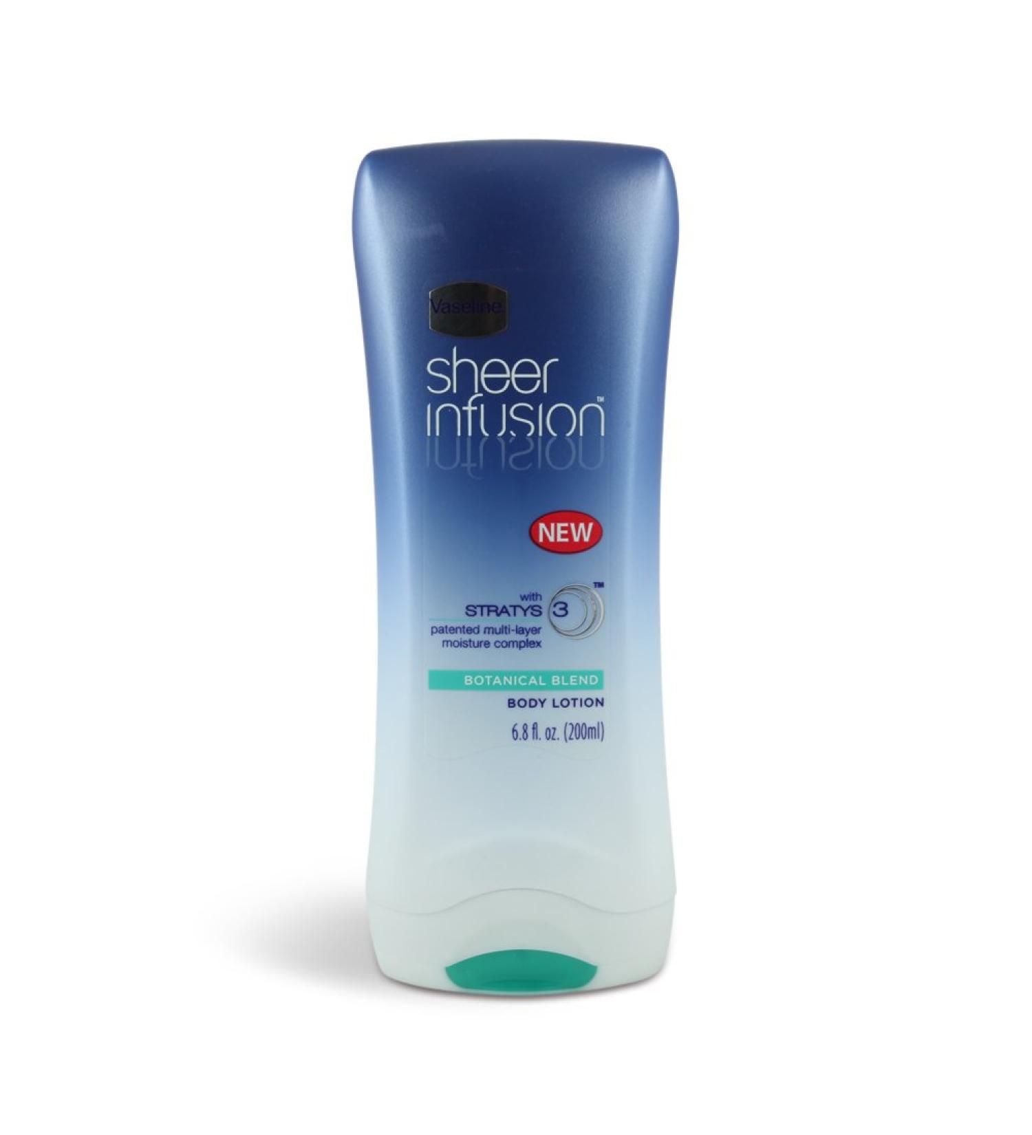 Vaseline Sheer Infusion Botanical Blend Body Lotion 6 fl.oz 6.8 Fl Oz