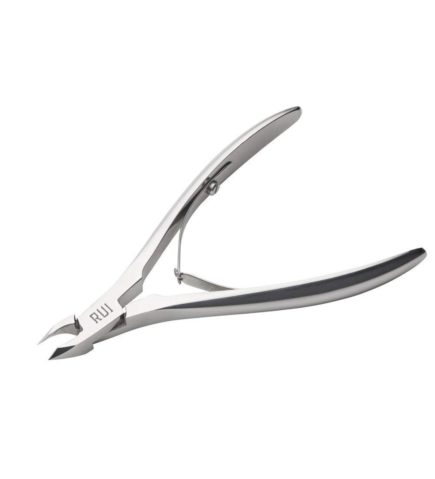Rui Smiths 5mm Jaw Cuticle Nippers - Professional Stainless Steel, Japanese Handle, Mirror Finish | Double Spring - Half Jaw Design - Buy Online on SooperMarket.com