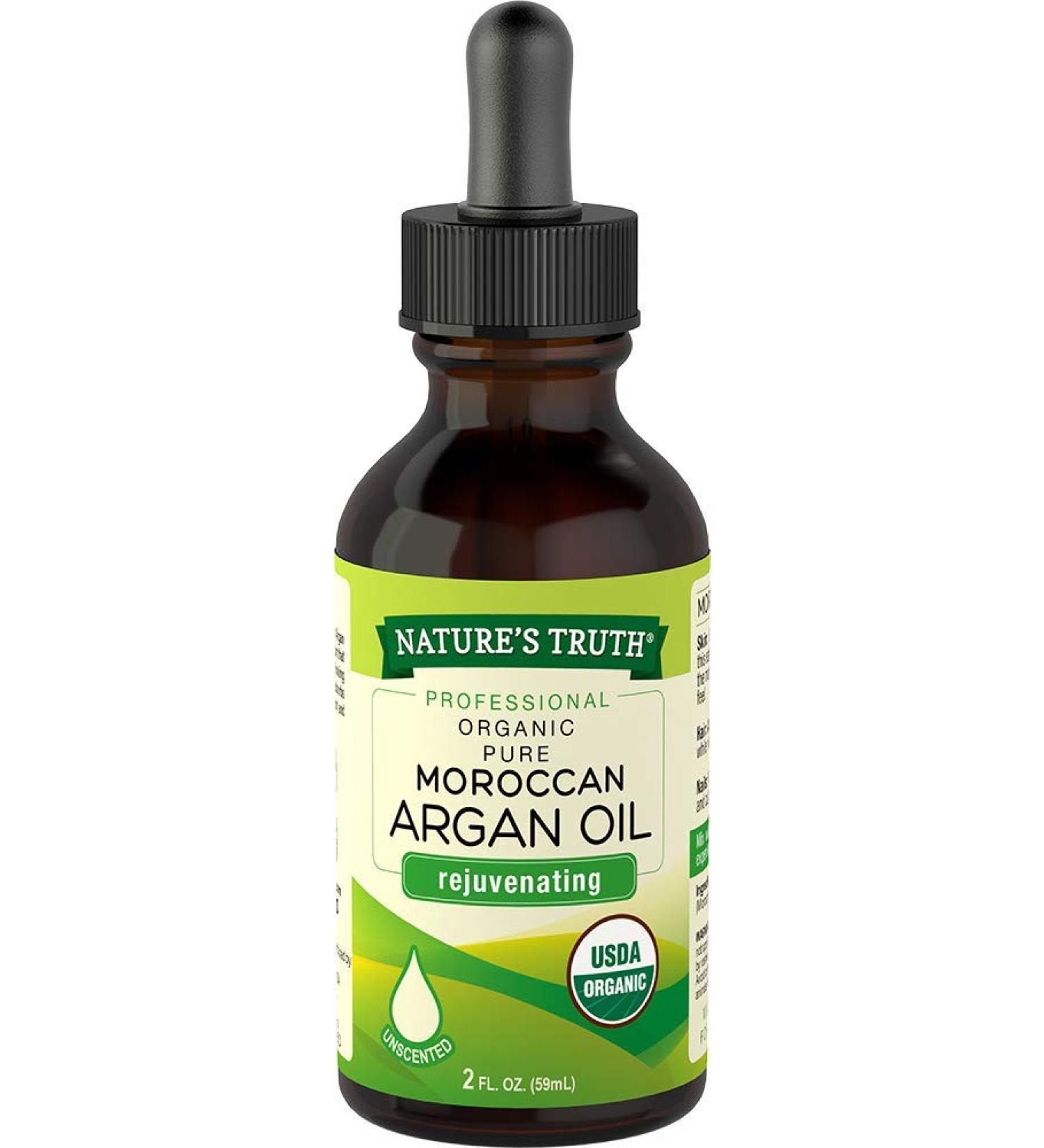 Buy Nature's Truth Organic Rejuvenating Moroccan Argan Oil Serum 2 Oz | Best International Shipping - Buy Online on SooperMarket.com