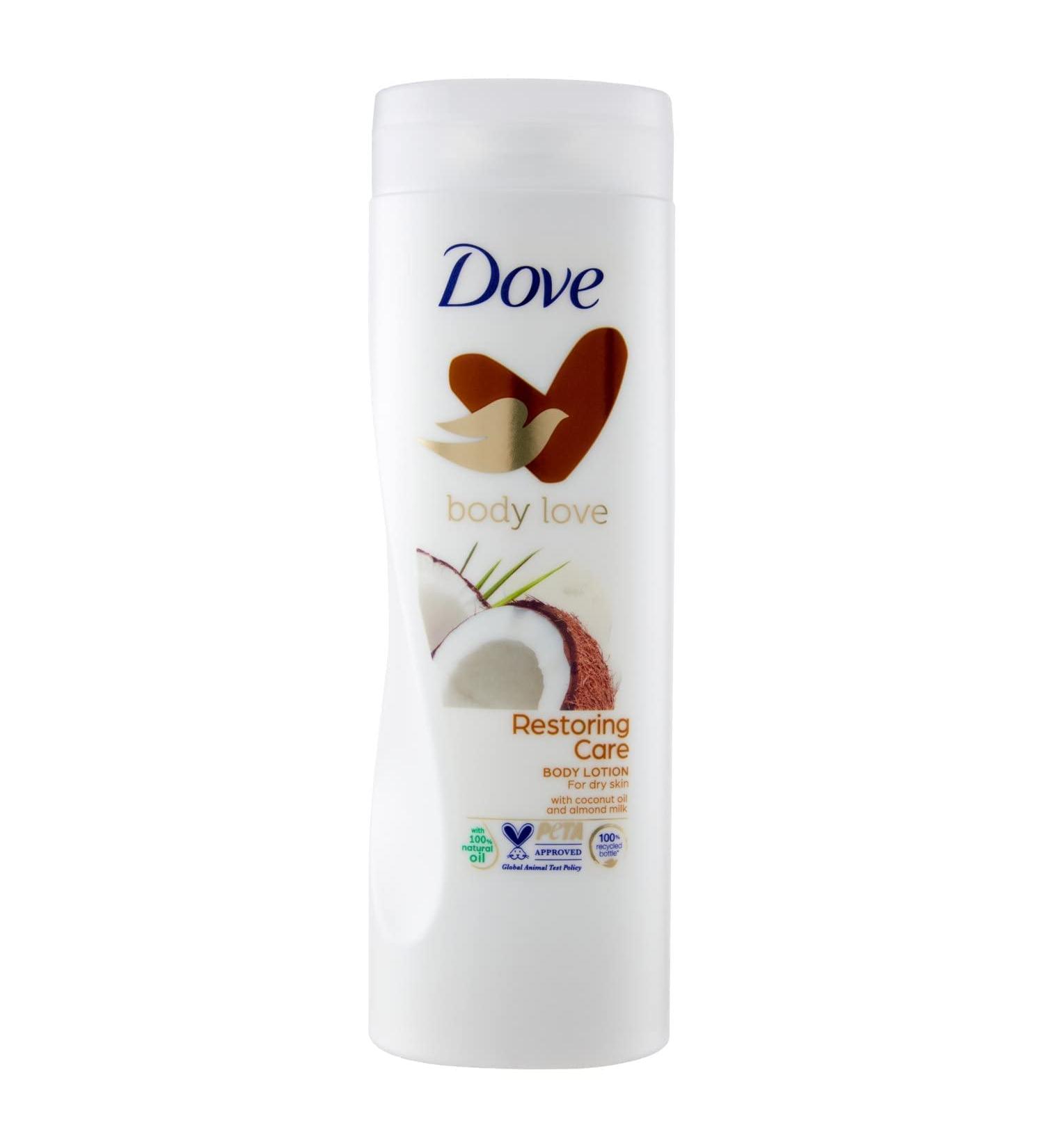 Dove Restoring Ritual Body Lotion 400ml with Coconut Oil & Almond Milk - Buy Online on SooperMarket.com