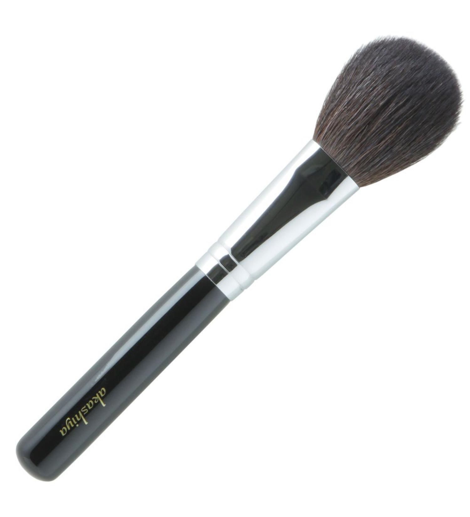 Akashiya B5-BS Makeup Brush - Basic Teak & Black Shaft | Premium Quality for Effortless Makeup Application - Buy Online on SooperMarket.com