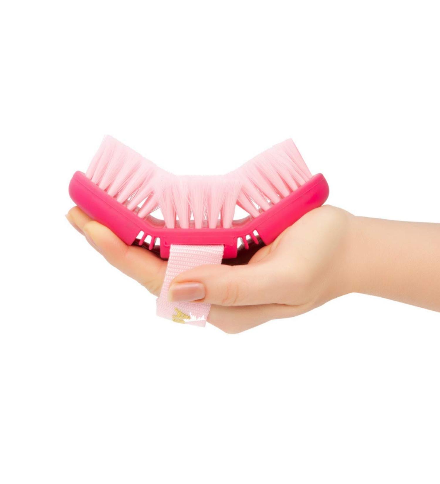 Animalon Horse Cleaning Tools for Kids | Ergonomic Pink Kard tsche | Flexible Children's Horse Brush & Gifts - Buy Online on SooperMarket.com
