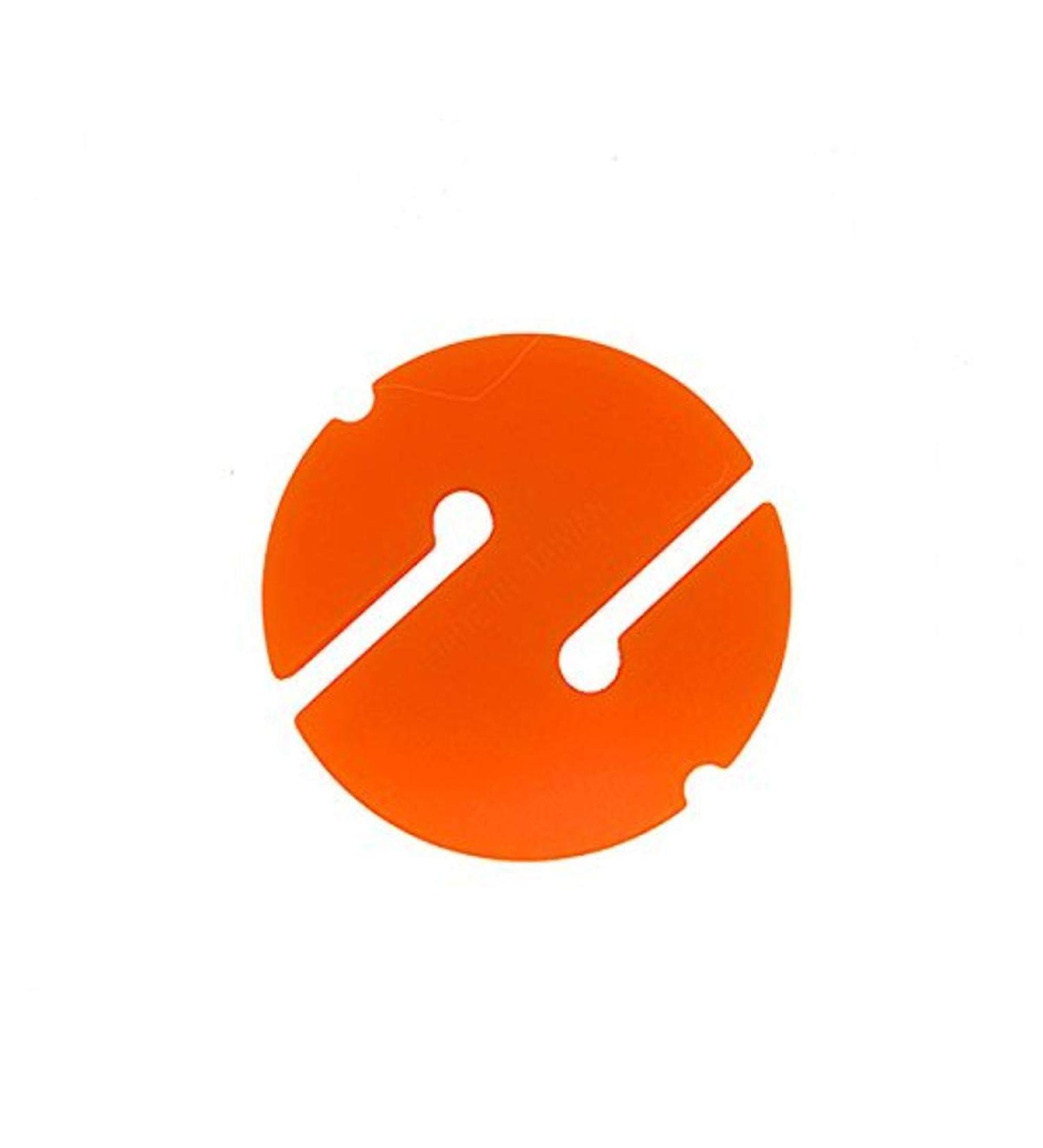 Scuba Choice Cave Diving Line Circle Marker 10-Piece Pack, Orange