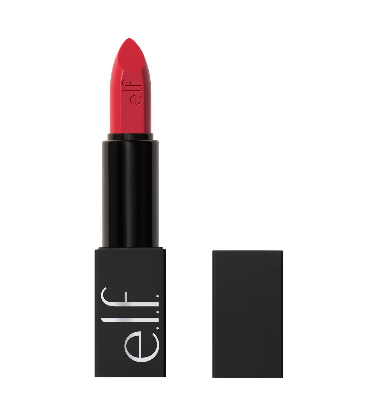 e.l.f. O Face Satin Lipstick - Richly Pigmented, Nourishing & Long-Lasting - Vegan & Cruelty-Free - Buy Online on SooperMarket.com
