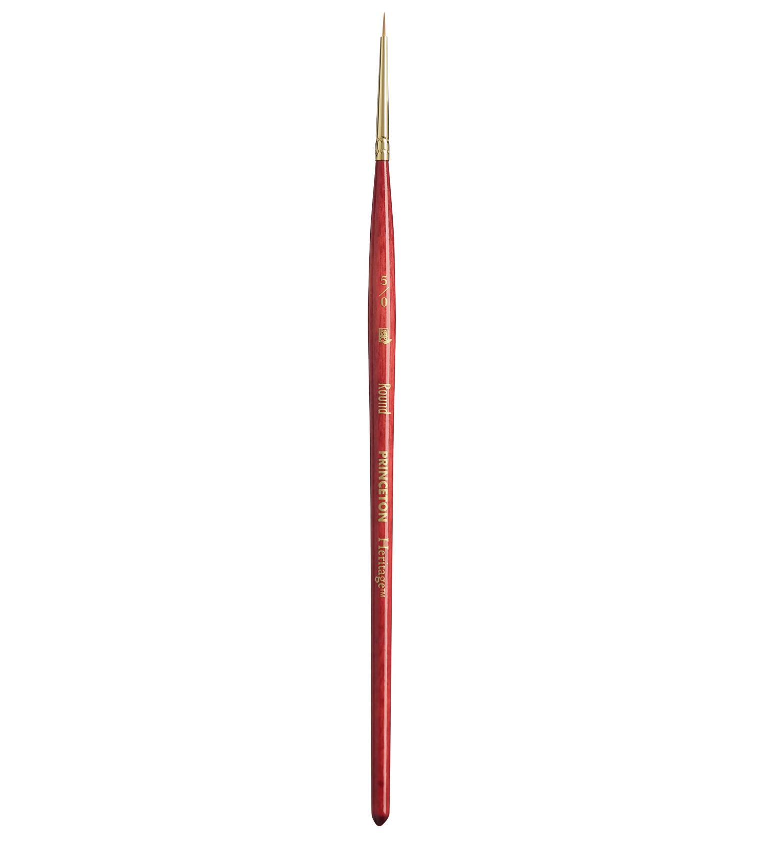 Princeton Synthetic Sable Brush Round 5/0 - Ideal for Watercolor & Acrylic - Buy Online on SooperMarket.com
