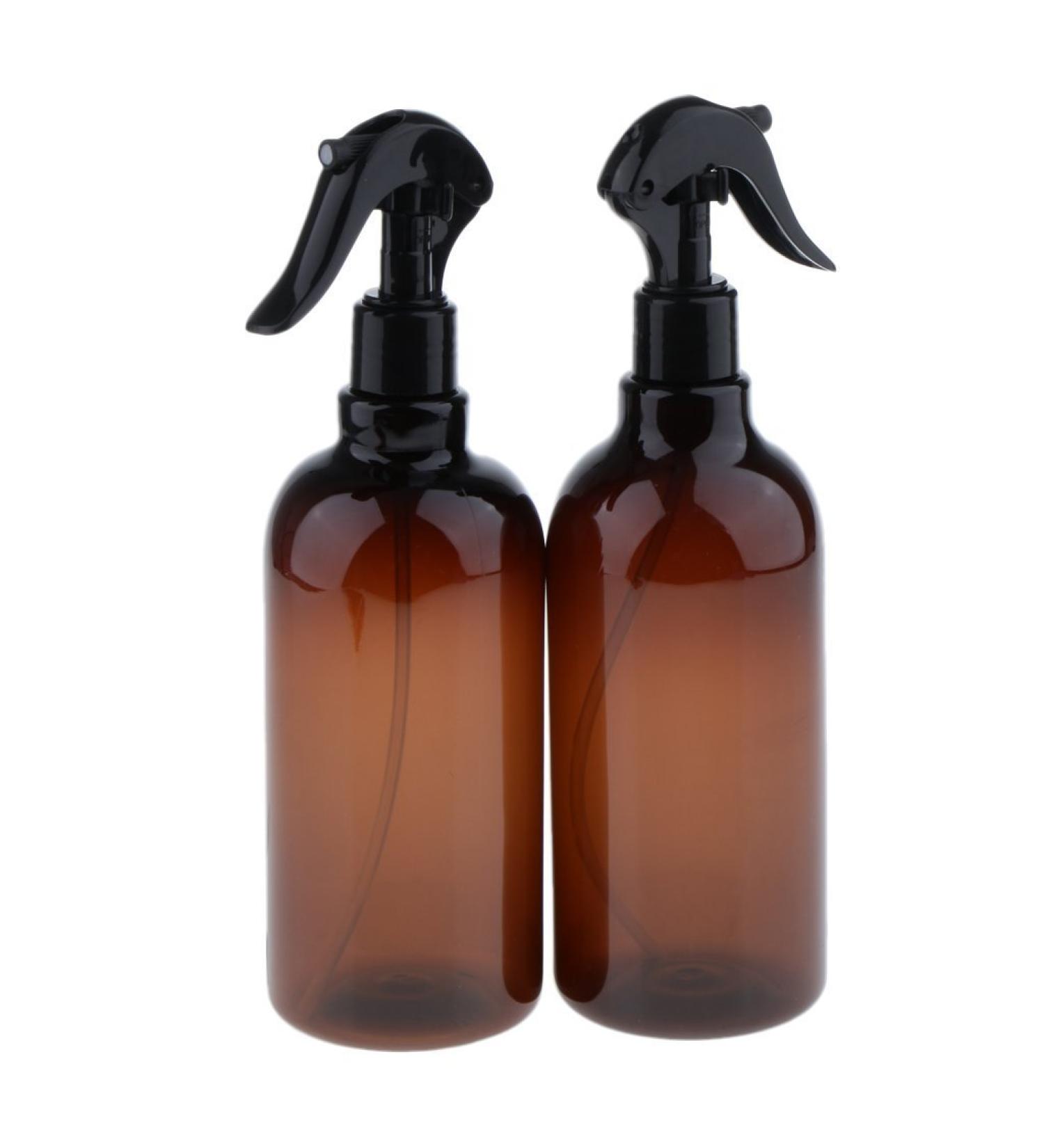Buy Sgersten 2 x 500ml Empty Amber Spray Bottles for Essential Oils & Aromatherapy - Durable Plastic | International Shipping - Buy Online on SooperMarket.com