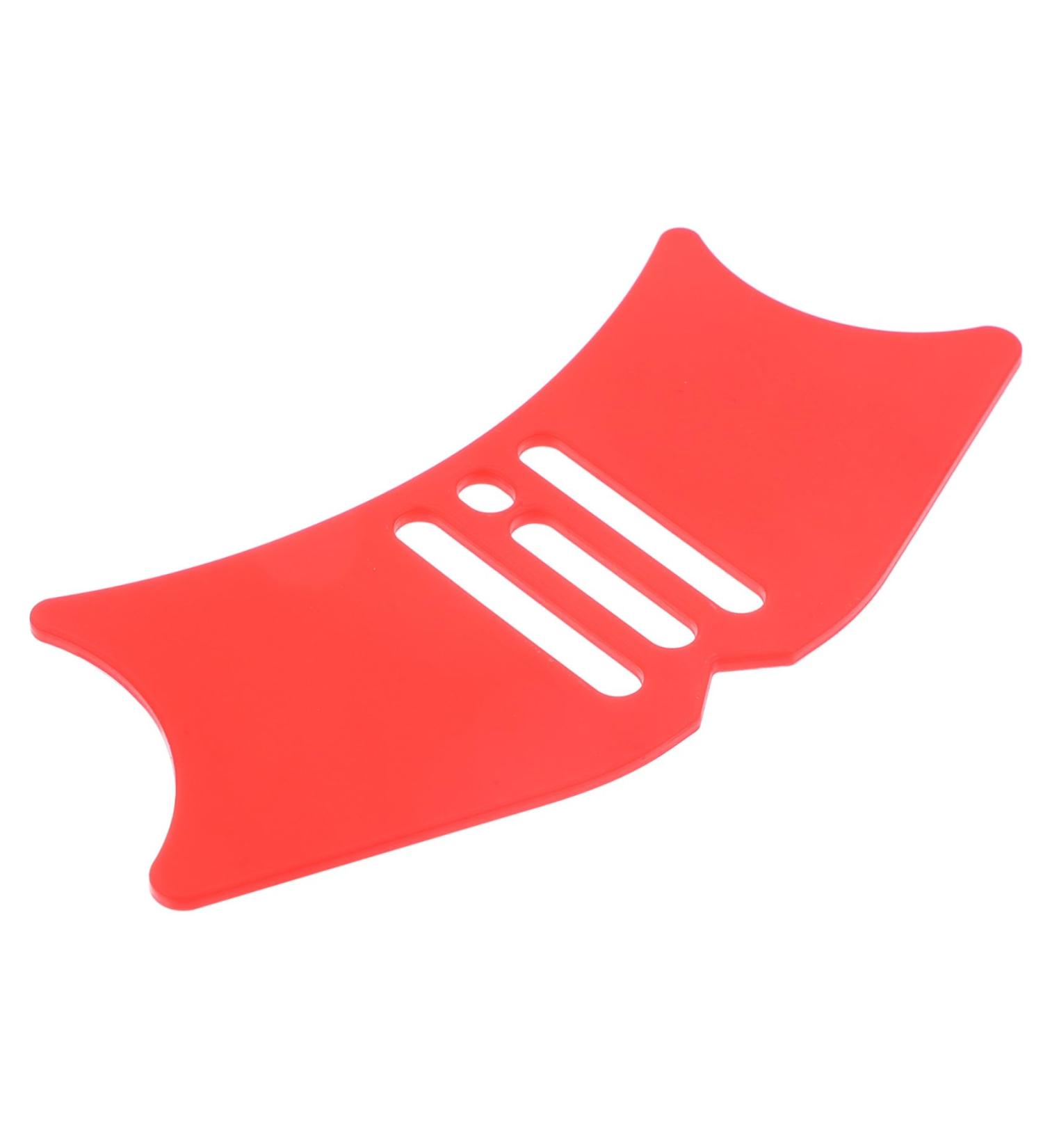 Baluue Eyeliner Eyelash Shield Eyelash Applicator Tool Women Eyeliner Stencils Red 10.3x3.8cm Red - Buy Online on SooperMarket.com