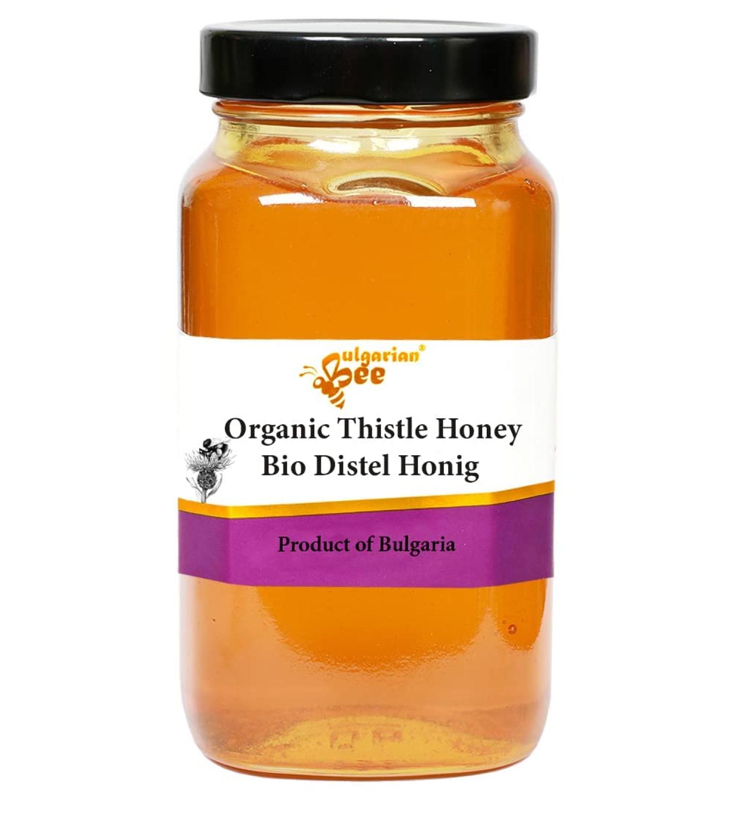 900 g Organic Cardoon (Thistle Blossom) bee Honey Wild Thistle Meadows - Buy Online on SooperMarket.com