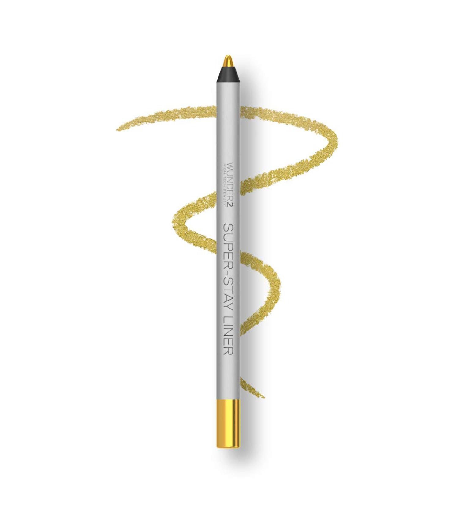 Super-Stay Metallic Gold Eyeliner Pencil - Long Lasting & Waterproof | Wunder2 - Buy Online on SooperMarket.com