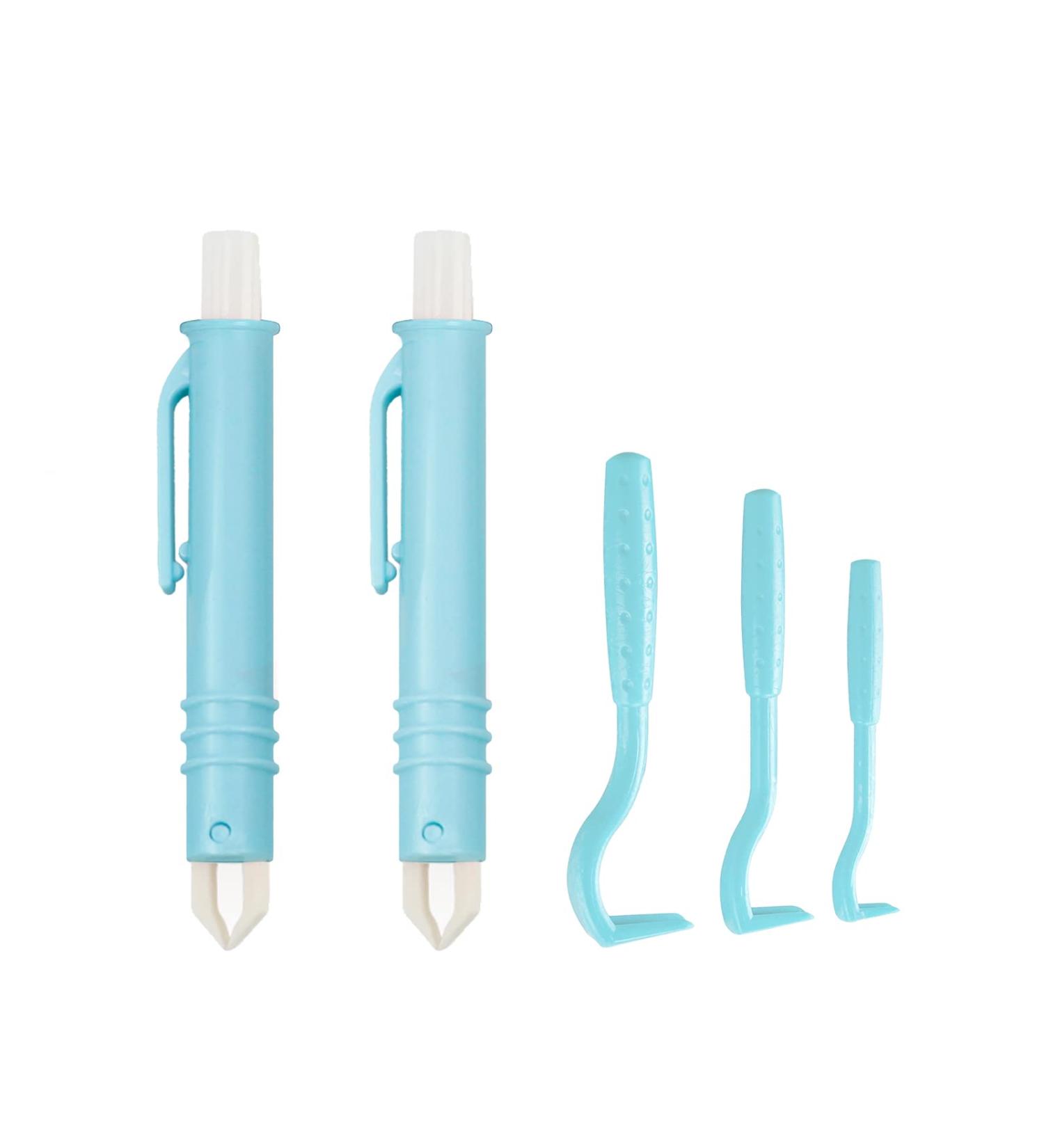 Nepfaivy Tick Pliers Set - 3 Tick Hooks & 2 Tweezers for Safe Tick Removal in Dogs Cats & Kids - Effective & Simple Tick Remover for All Sizes - Buy Online on SooperMarket.com