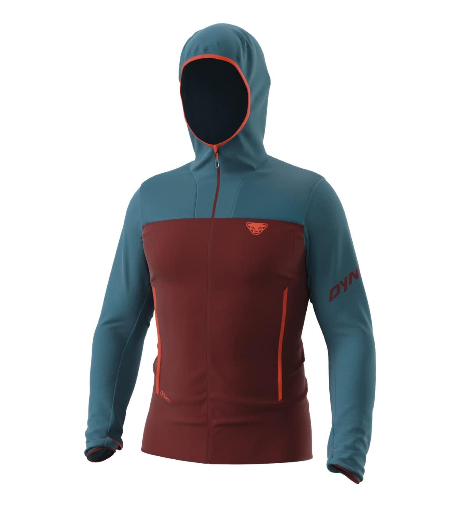 DYNAFIT Men's Traverse PTC Hooded JKT M Jacket S Mallard Blue/1570
