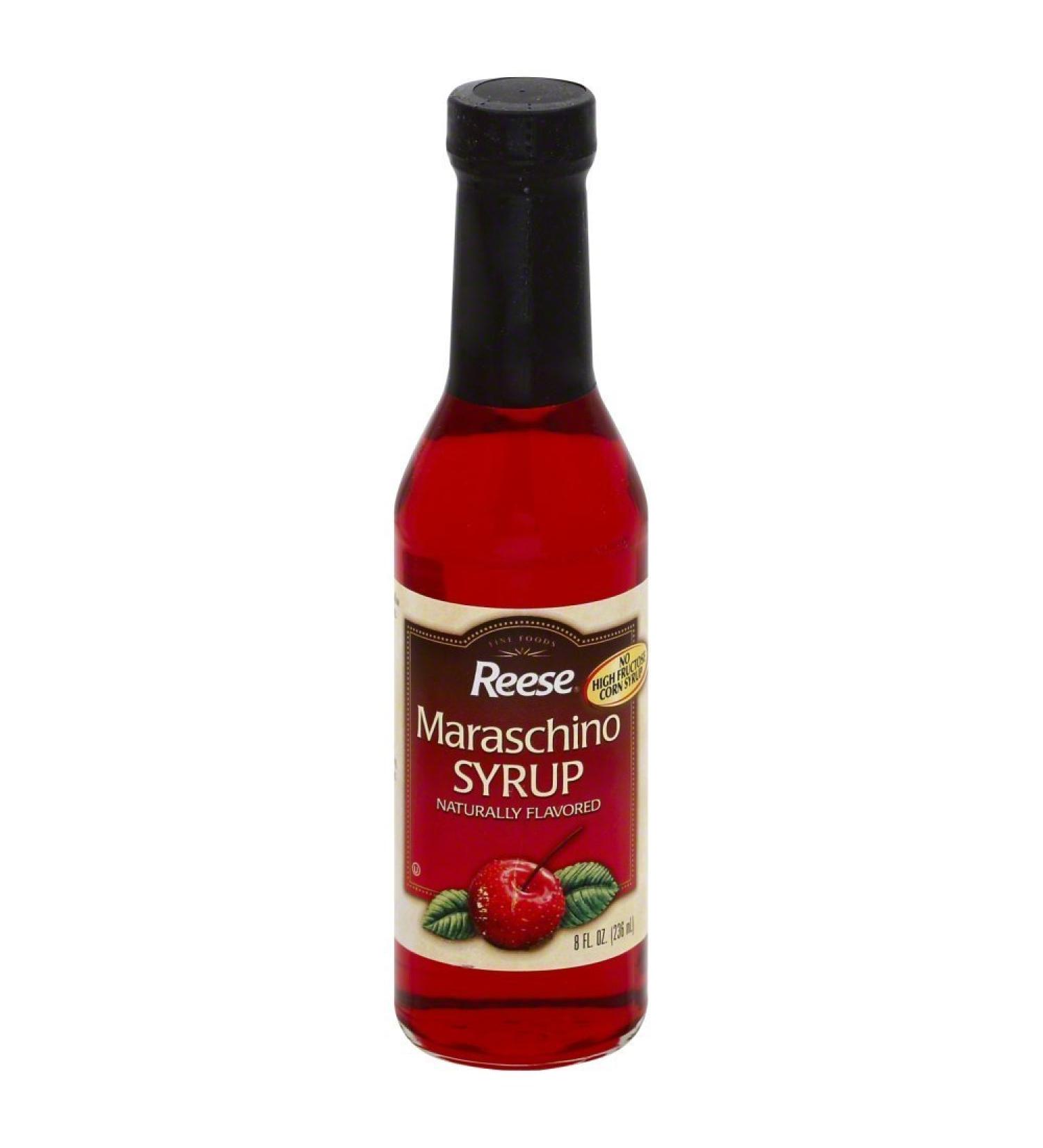 Reese Maraschino Syrup 8 Oz