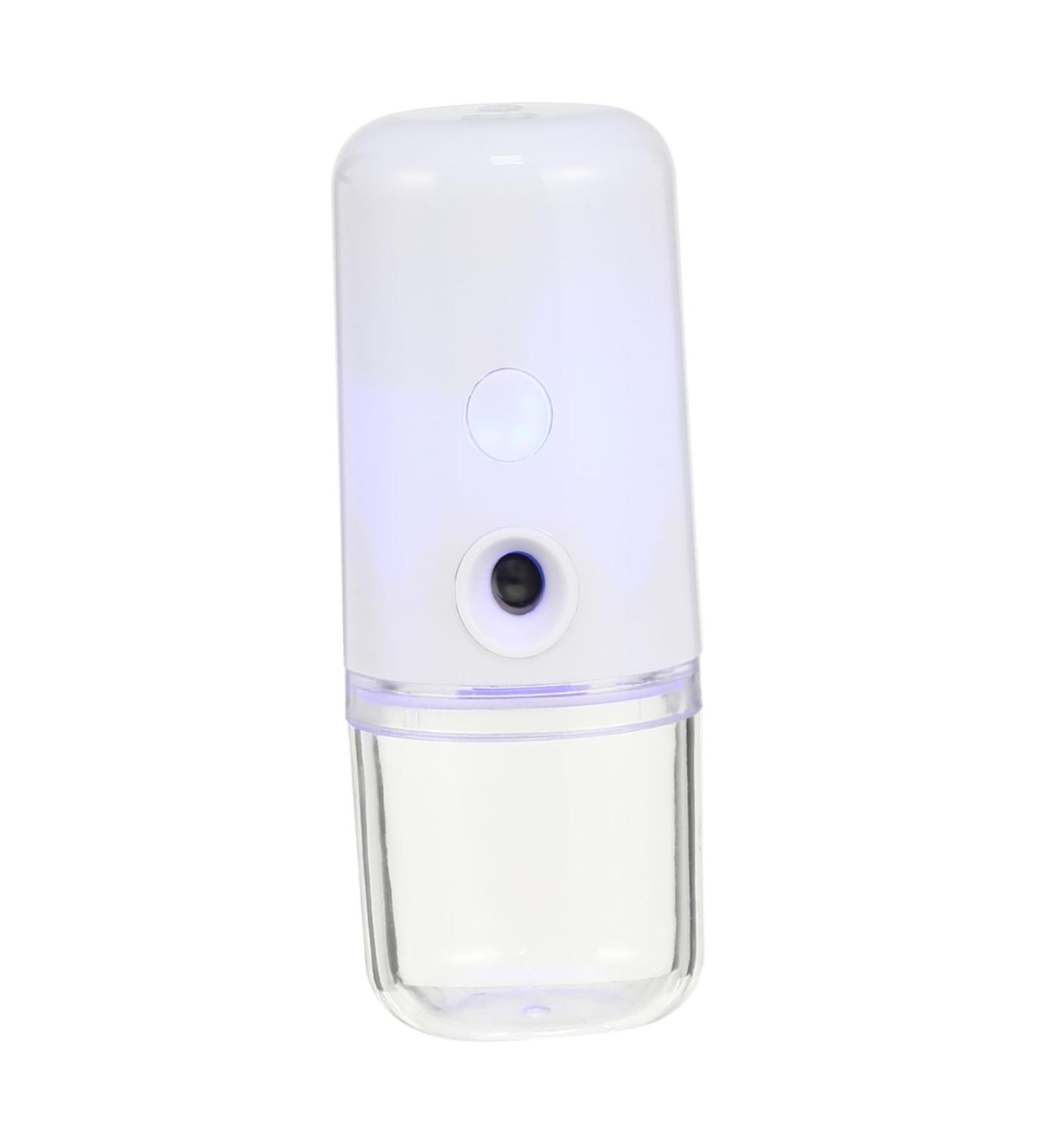 WOONEKY 1pc Mini Face Spray Device Portable Facial Mister Handheld Steamer Portable Face Steamer White - Buy Online on SooperMarket.com