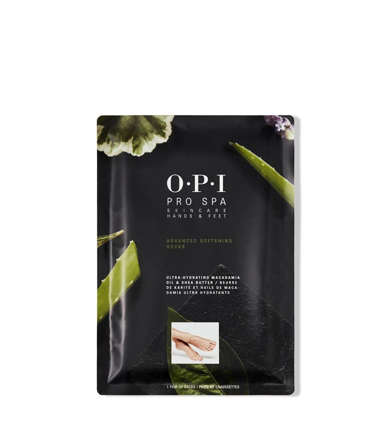 OPI ProSpa Intensive Moisturising Socks with Macadamia Oil & Shea Butter - Anti-Ageing Hand Treatment - Buy Online on SooperMarket.com