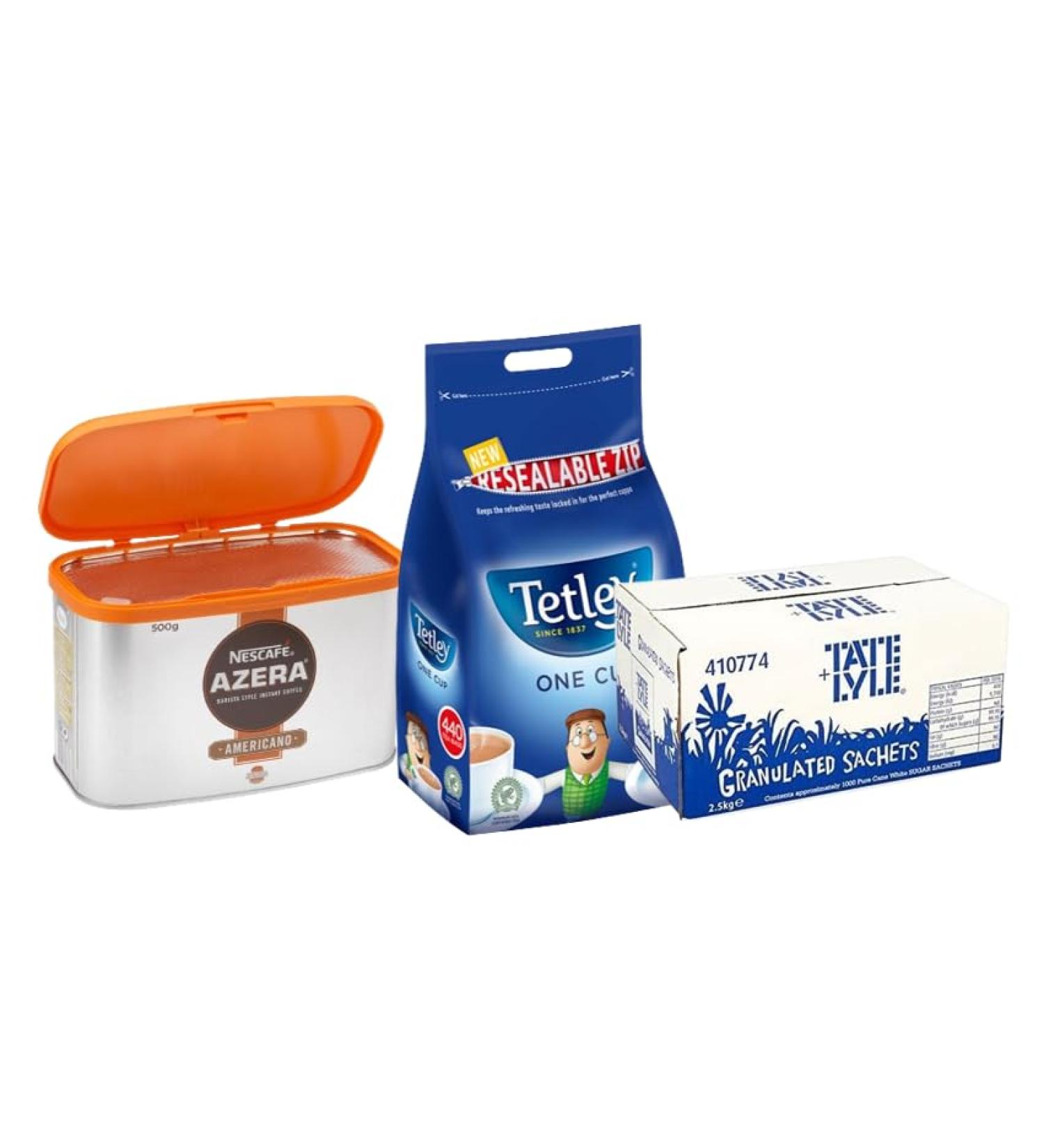 Office or Home Catering Starter Pack Tea Coffee & Sugar - Buy Online on SooperMarket.com