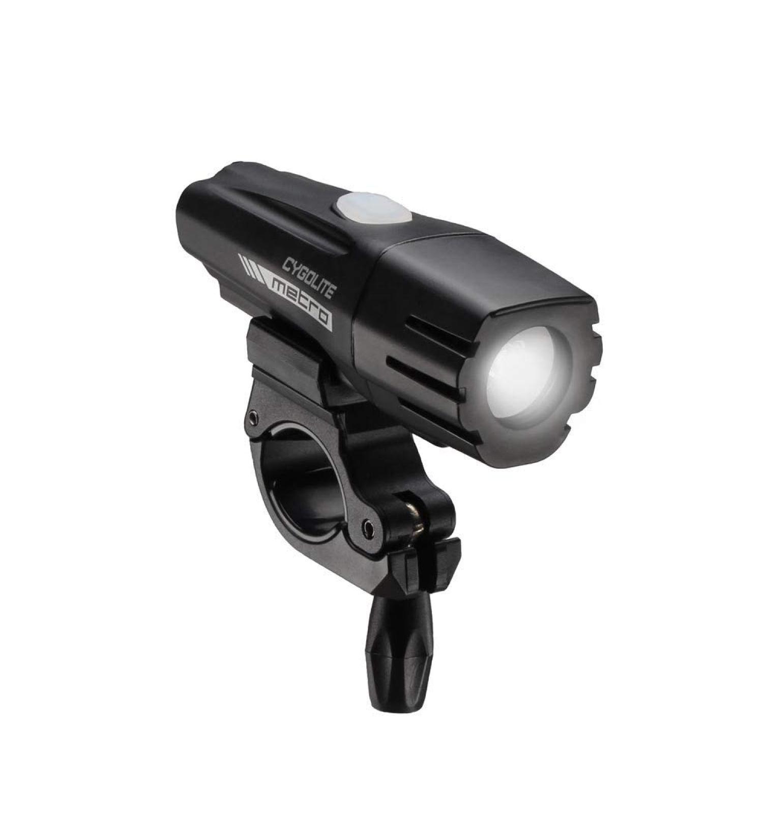 Cygolite Metro 600 Lumen USB Rechargeable Bike Headlight - Black | 600 Lumens - Buy Online on SooperMarket.com