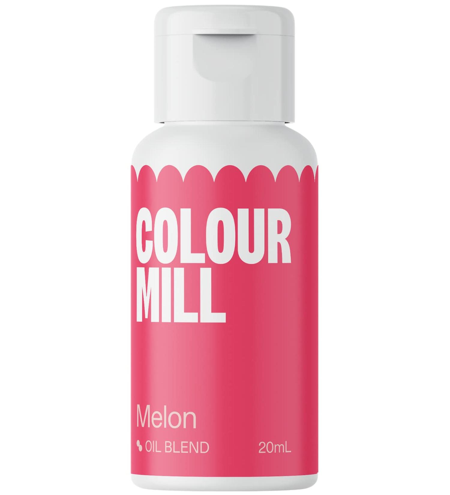 Color Mill Oil Blend Food Coloring - Melon 20ml | Ideal for Chocolate Fondant Cupcakes Cakes & Macarons - Vibrant Oil-Based Food Colors - Buy Online on SooperMarket.com