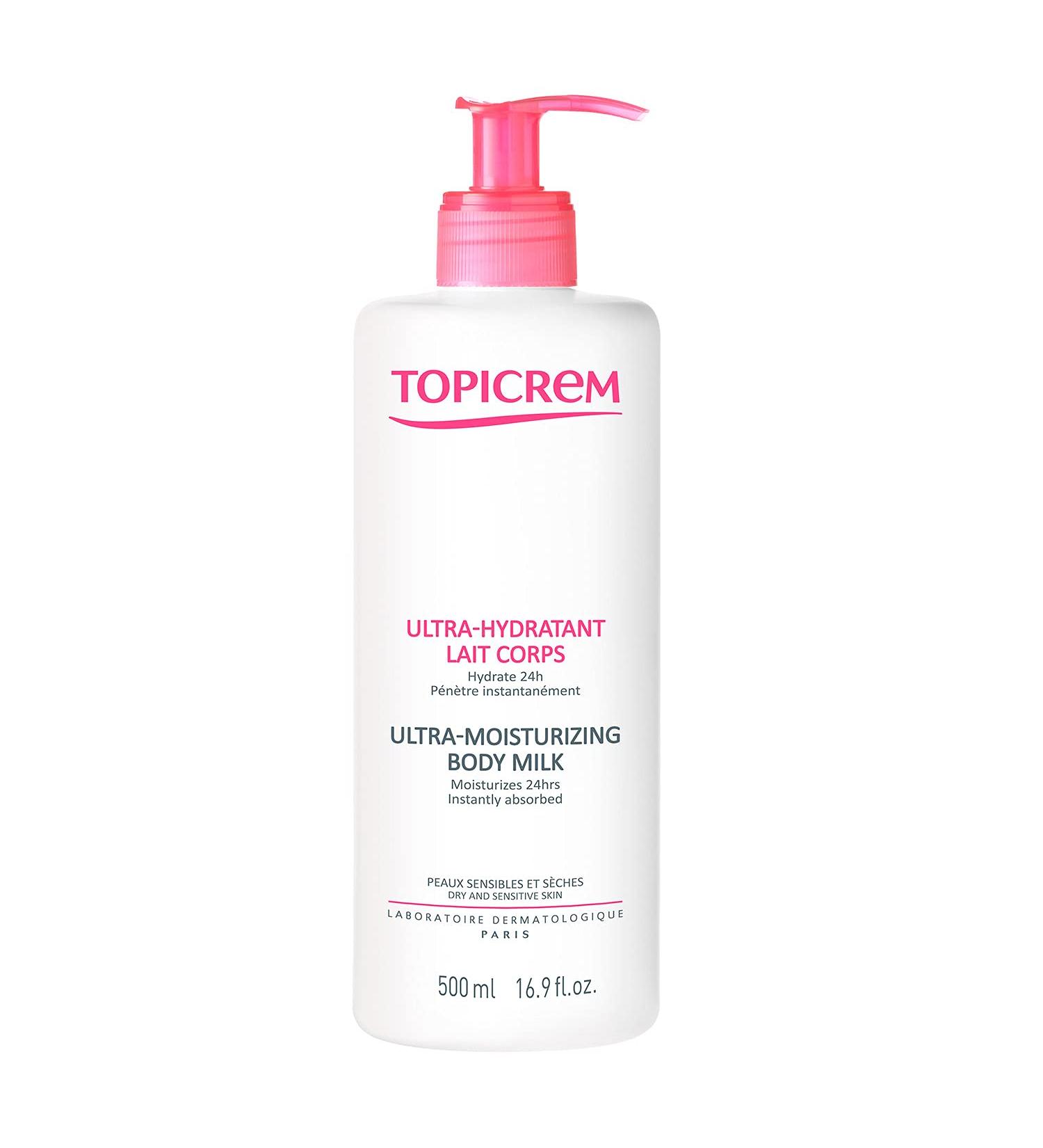 Topicrem Ultra-Hydratant Lait Corps - Ultra-Moisturizing Body Milk 16.9 Oz - Buy Online on SooperMarket.com