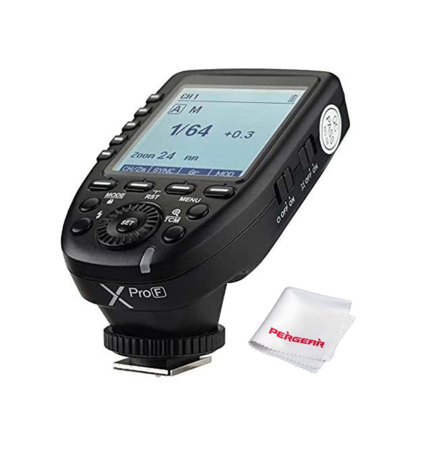 Godox Xpro-F TTL Wireless Flash Trigger for Fuji Fujifilm with HSS and TTL-Convert-Manual Function - Cleaning Kit Included - Buy Online on SooperMarket.com