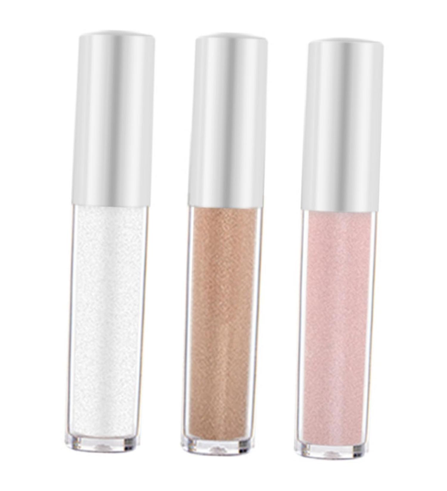 Gogogmee 3pcs Polarized Monochrome Eyeshadow Makeup Eyeshadow Women Glitter Eyeshadow Makeup Product Plastic - Buy Online on SooperMarket.com