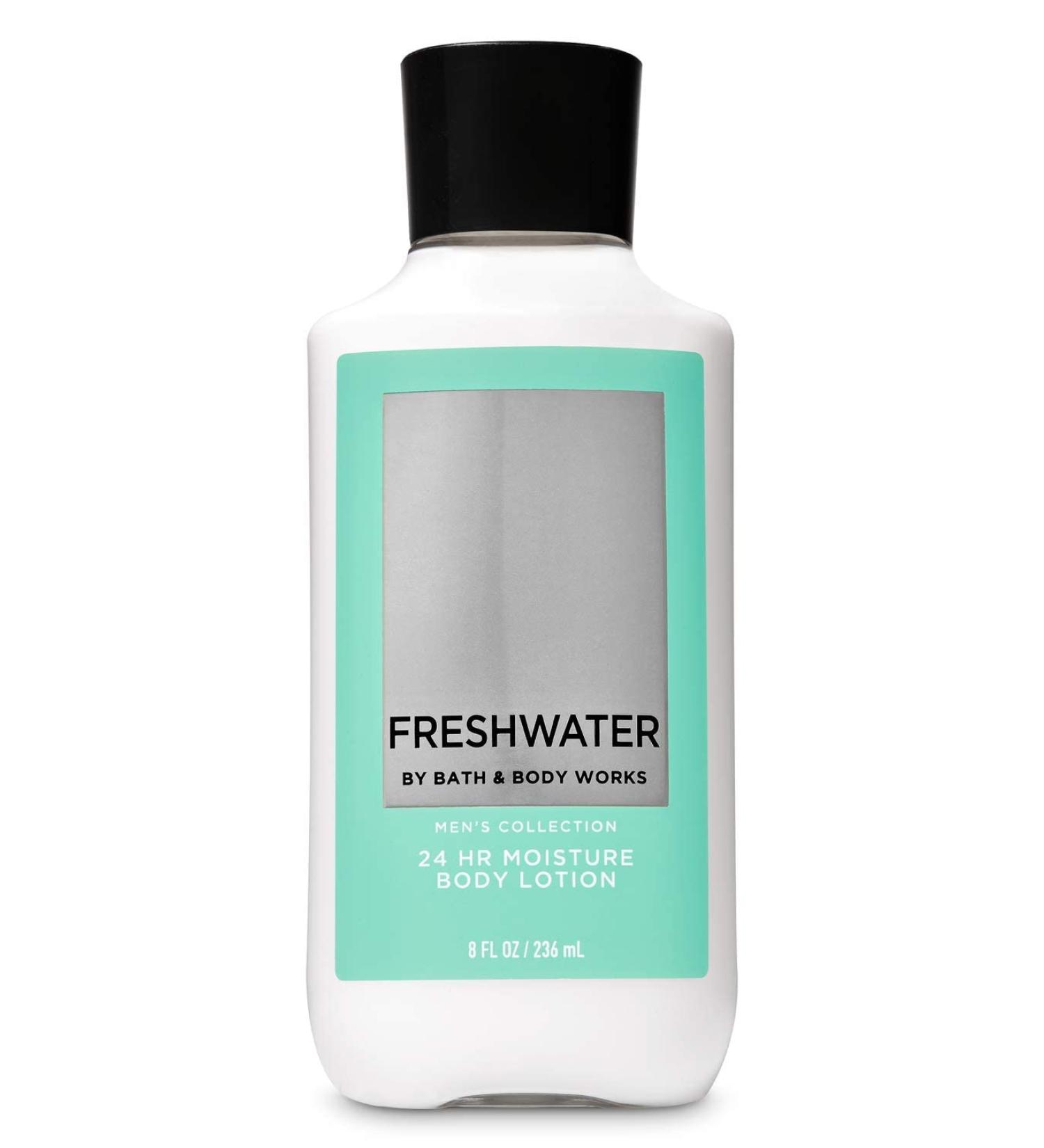 Bath and Body Works Men's Collection Freshwater Body Lotion 8 Ounce