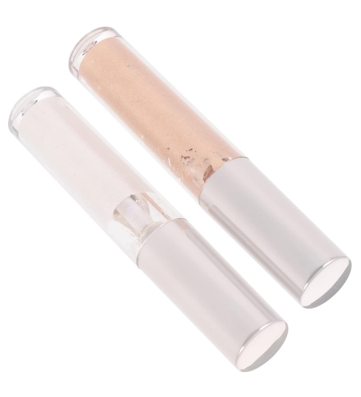 Mikinona 2pcs Liquid Eyeshadow Highlighter Women Glitter Eyeshadow Shimmer Eyeshadow Miss Brighten Cosmetics - Buy Online on SooperMarket.com