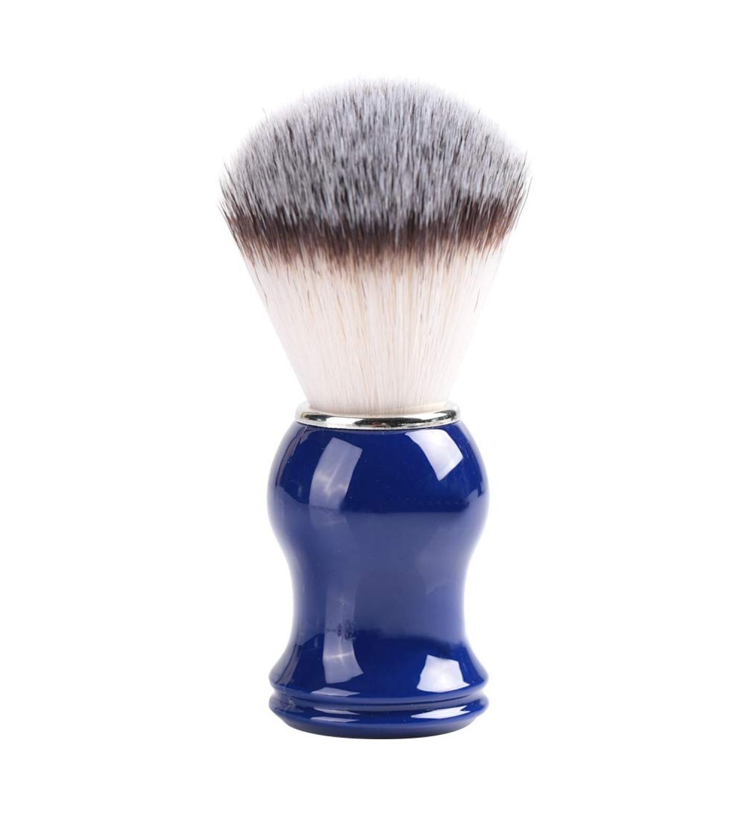 Premium Shaving Brush for Men - 2 Styles Resin Handle Ideal for Beard & Mustache Grooming - International Shipping Available - Buy Online on SooperMarket.com
