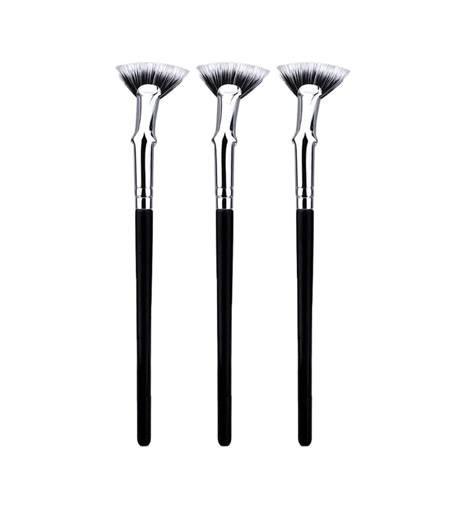 Dolly Mascara Fan Brush Set - Anjoize Makeup Tools (3pcs) - Buy Online on SooperMarket.com