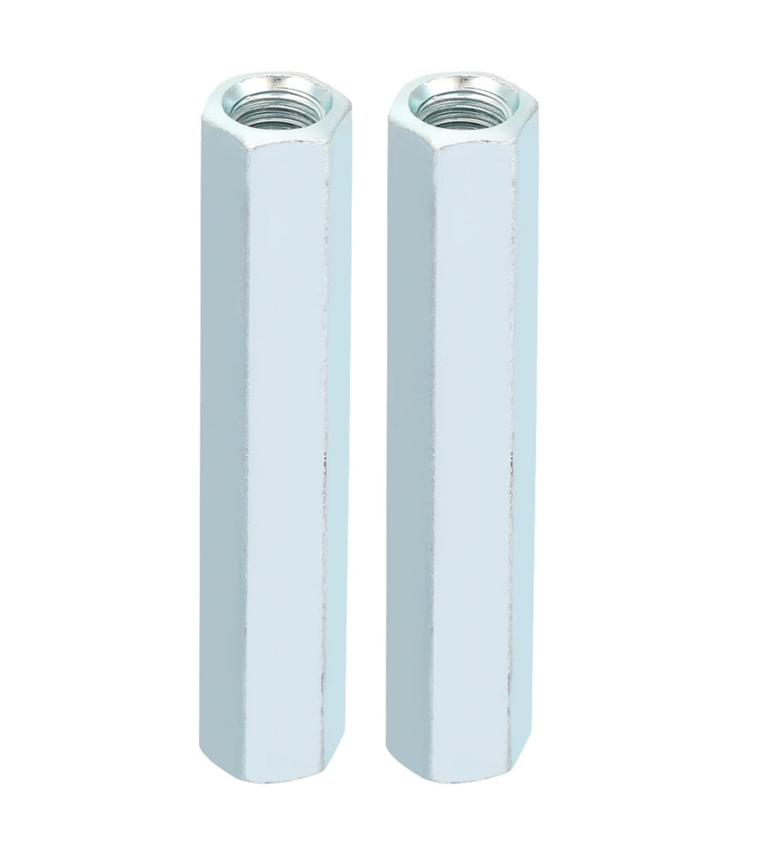 2pcs M8 * 66 Long Rod Nut Hex Hexagonal Sleeve Nut Standoff Threaded Fasteners(As shown) - Buy Online on SooperMarket.com