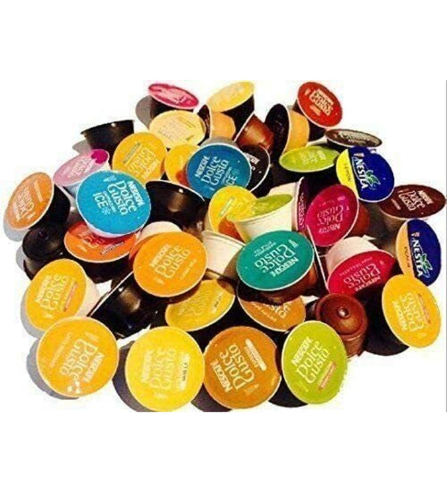 Dolce Gusto Pods - Pick & Mix Your Flavour - From 8 16 32 48 96 Pods - Loose - Customize From Latte Caramel Mocha Cappuccino - Buy Online on SooperMarket.com