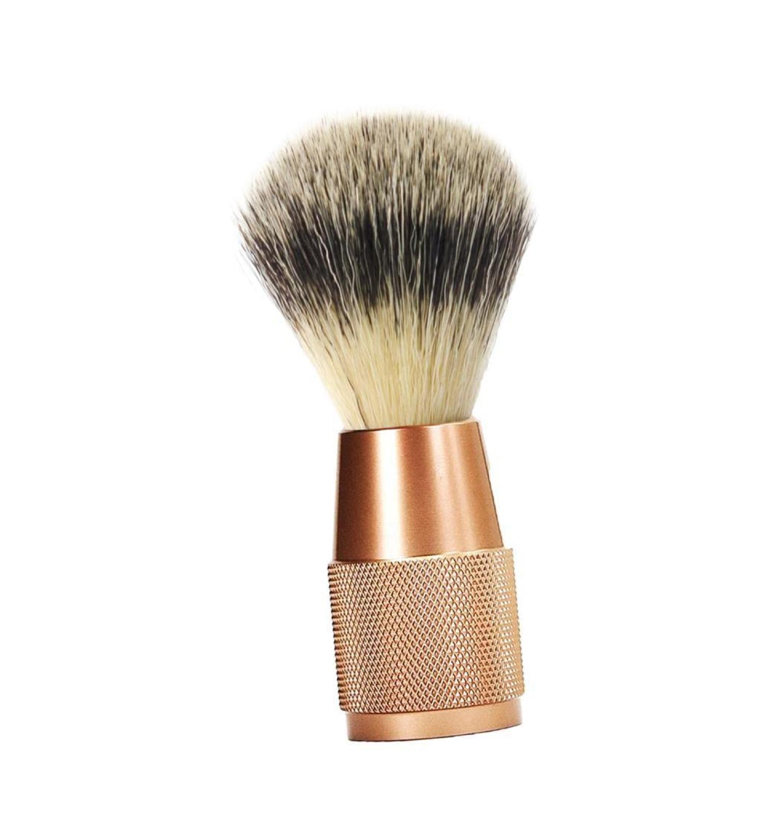 Colcolo Man Shaving Brush & Cream Accessories - 11cm Soft Nylon Bristles & Durable Metal Handle for Ultimate Comfort - Buy Online on SooperMarket.com