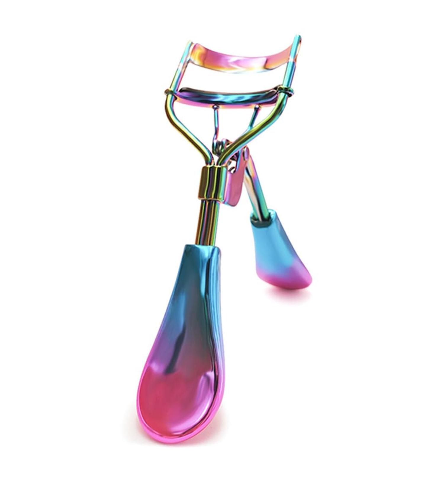 Professional Lightweight Non-Slip Silicone Eyelash Curler - Long Lasting & Portable Makeup Tool for Flawless Lashes - Buy Online on SooperMarket.com
