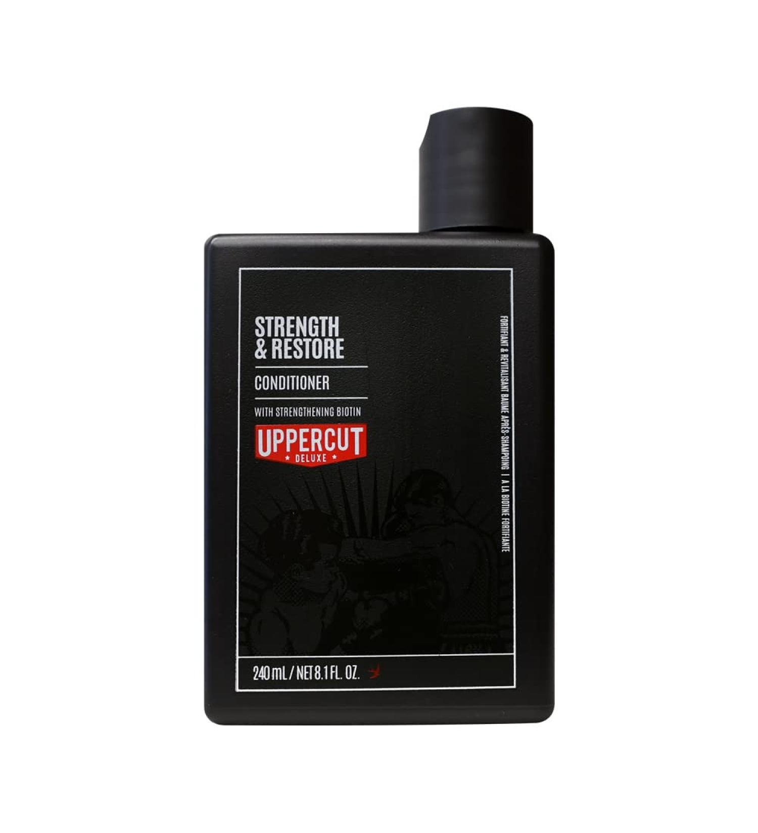 Uppercut Deluxe Strength & Restore Conditioner for Men | Biotin & Caffeine Hair Growth | 240ml - Shop Now! - Buy Online on SooperMarket.com