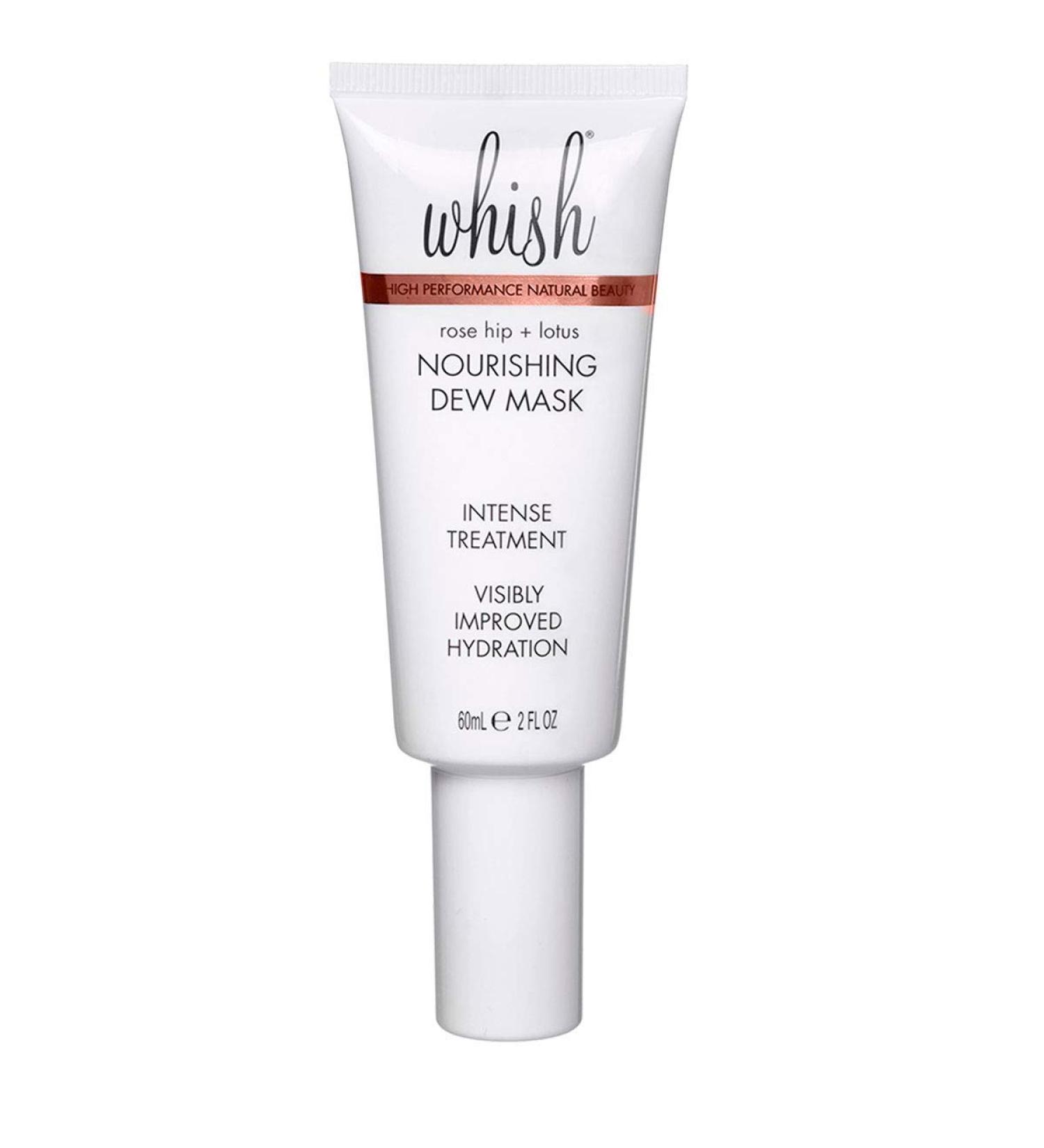 Whish Nourishing Dew Face Mask - Hydrating Anti-Aging Moisturizer with Rose Hip & Lotus Oil | International Shipping - Buy Online on SooperMarket.com