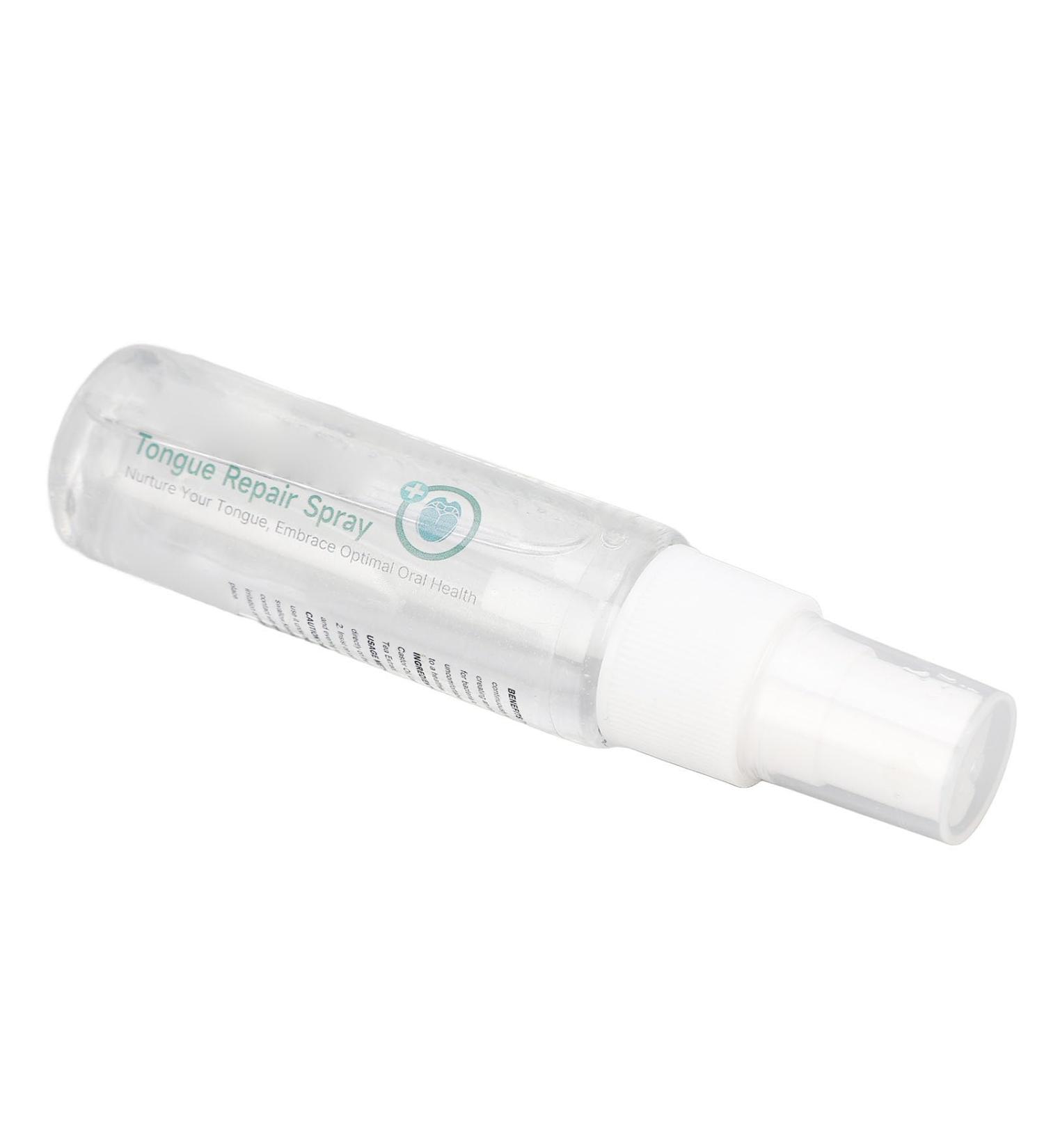 Portable Tongue Repair Spray - Relieve Bad Breath Swelling & Pain | Pack of 3 - pH Neutral & Effective Cleaning - Buy Online on SooperMarket.com