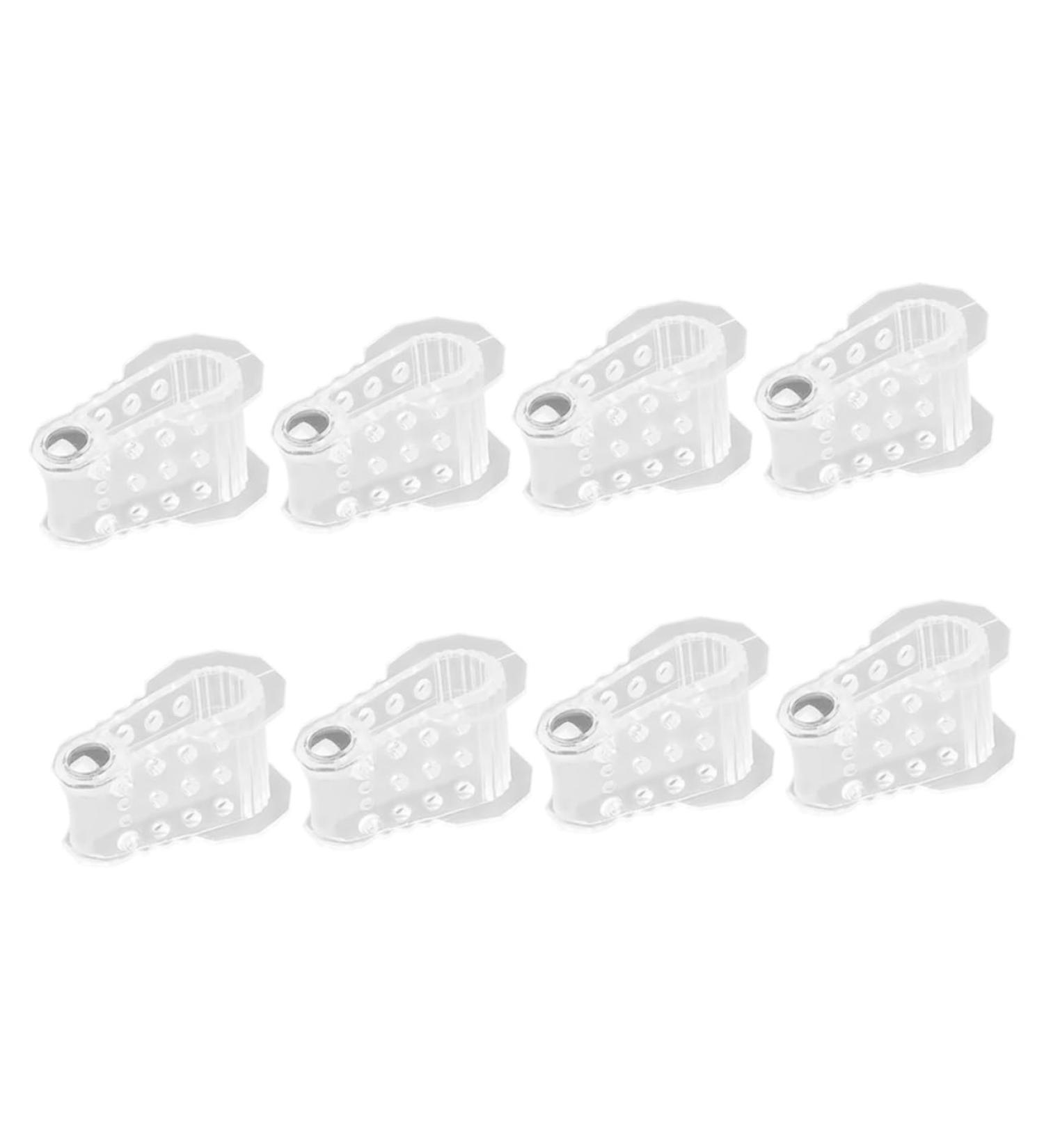 4 Pairs Magnetic Splitter Hammer Straightener Pedicure Tools for Women - Bunion Pads & Transparent Splints - Buy Online on SooperMarket.com