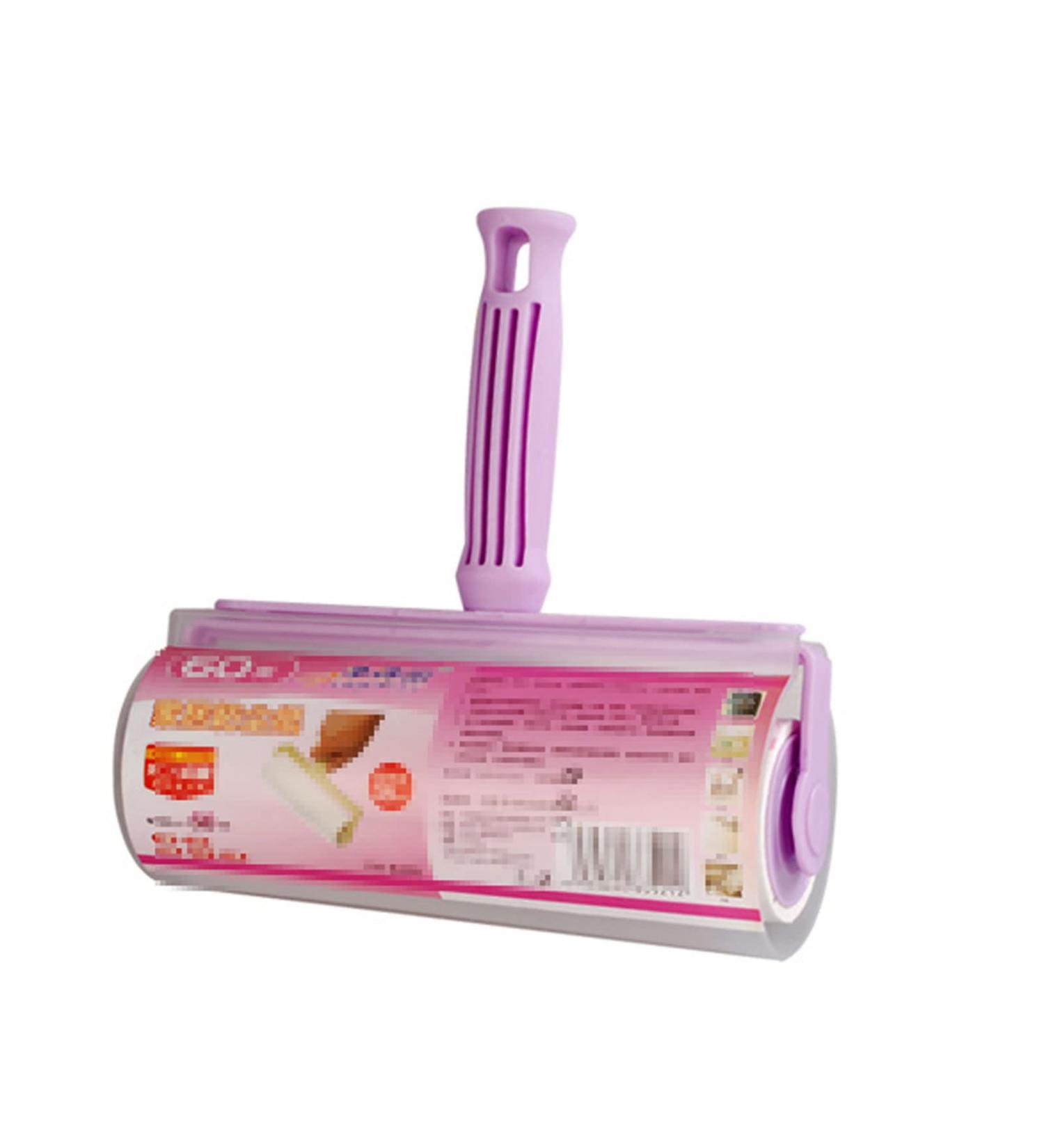 16cm Large Surface Lint Roller with 7 Refills - Effective Pet Hair Remover for Clothes & Furniture - 420 Sheets - Purple Rodillo Quitapelusas - Buy Online on SooperMarket.com