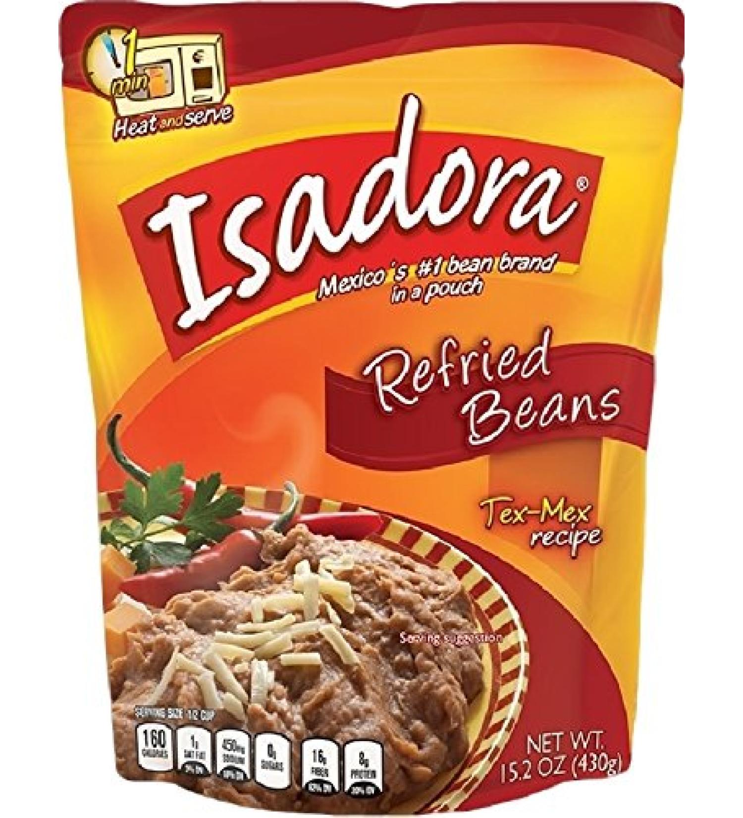 Isadora Bean Refried Tex-Mex Beans - Shop Now for Authentic Mexican Flavors! - Buy Online on SooperMarket.com