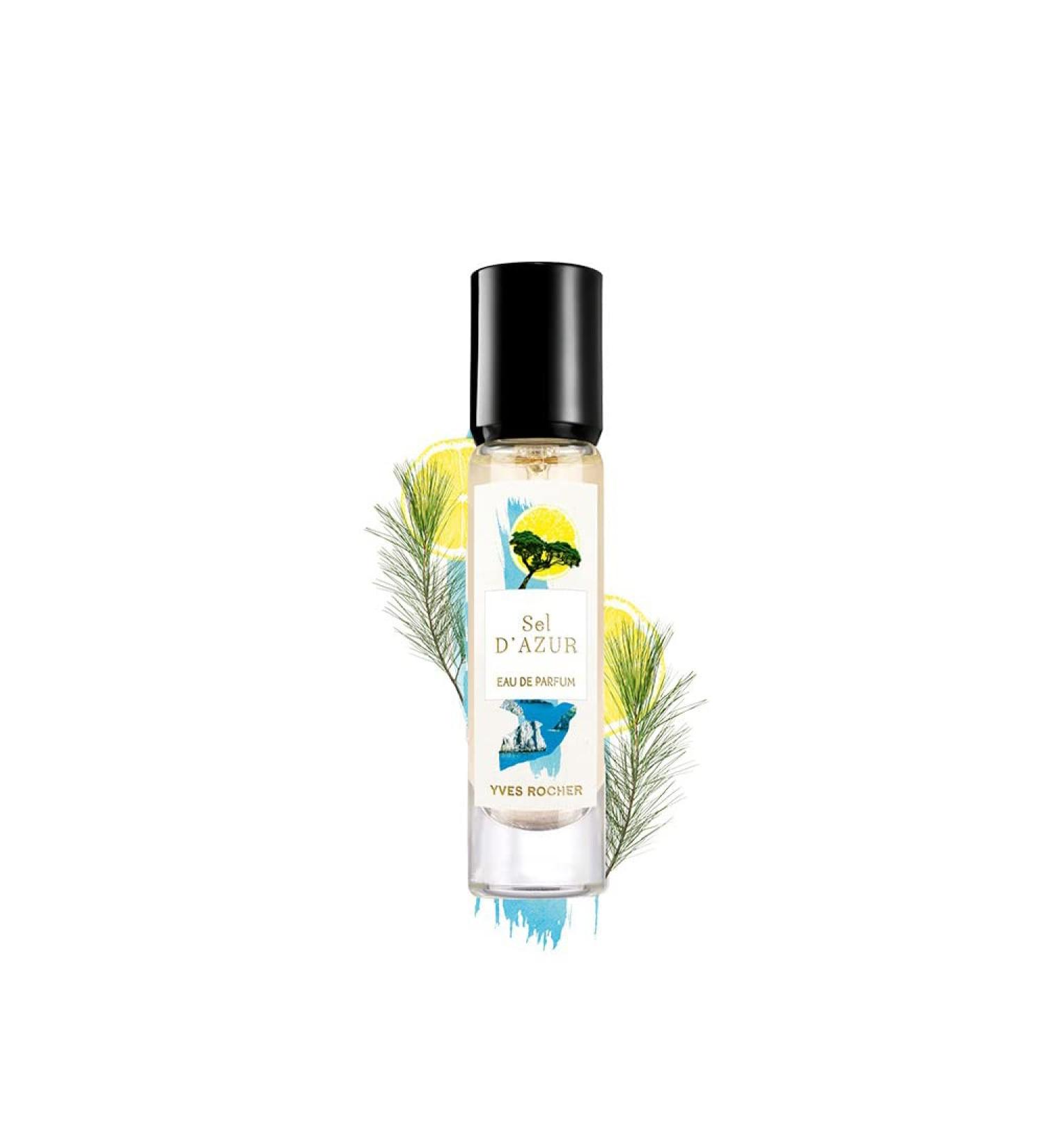 Yves Rocher Eau de Parfum for Women - Sel d'Azur Travel Size 10 ml./0.33 fl.oz.