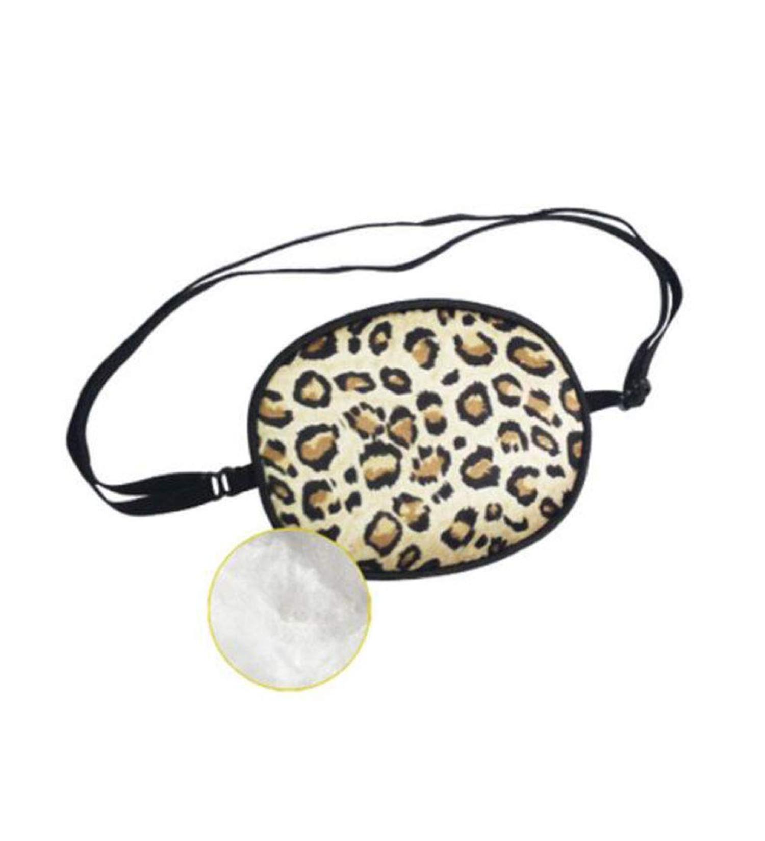 Buy Lazy Eye Adjustable Silk Eye Patch - Breathable Strabismus Mask for Amblyopia (Leopard Print) - International Shipping Available - Buy Online on SooperMarket.com