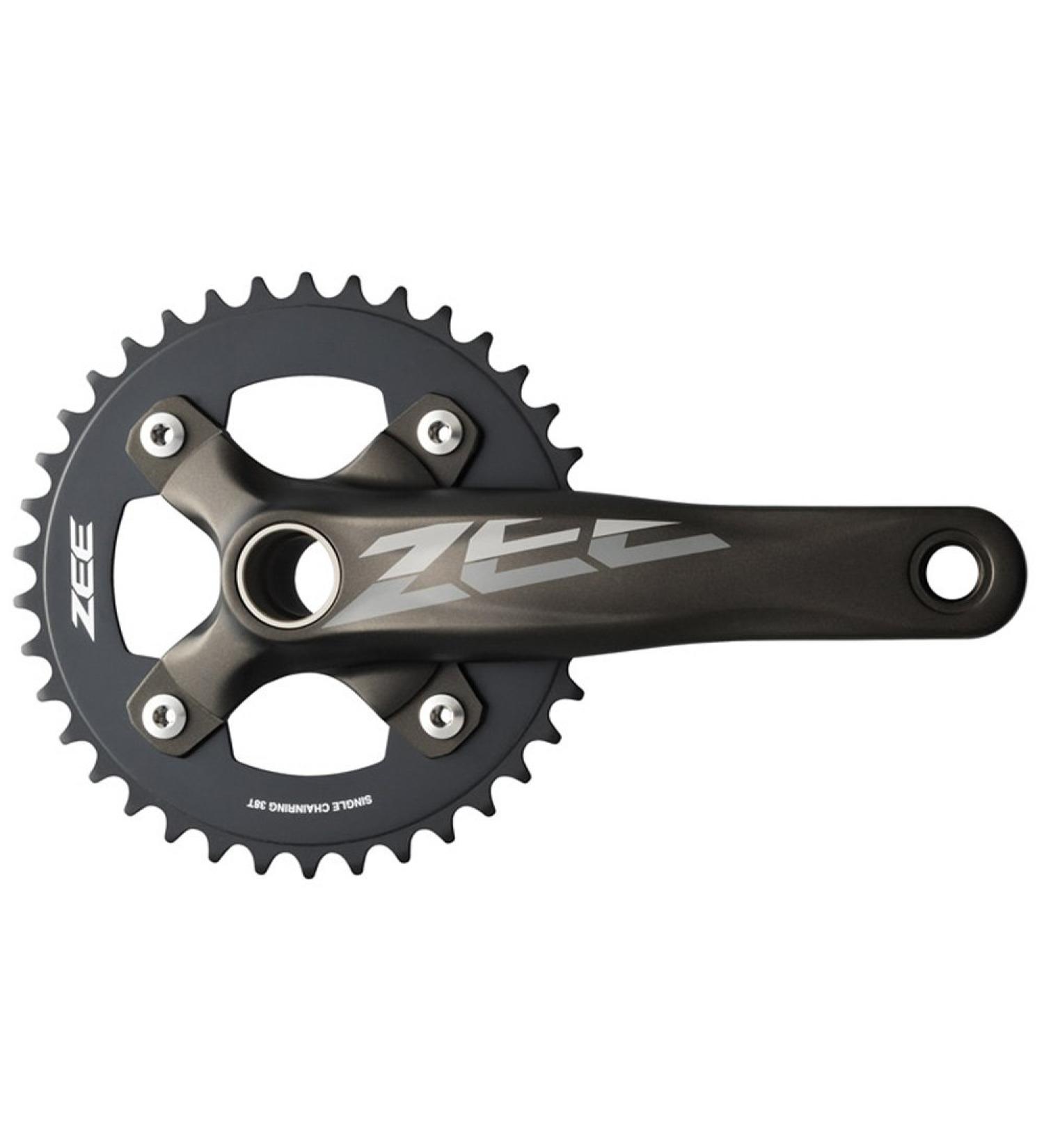 SHIMANO FC-M640 Zee 10 Speed Crankset 175-mm, 36T, with 68/73-mm Bottom Bracket