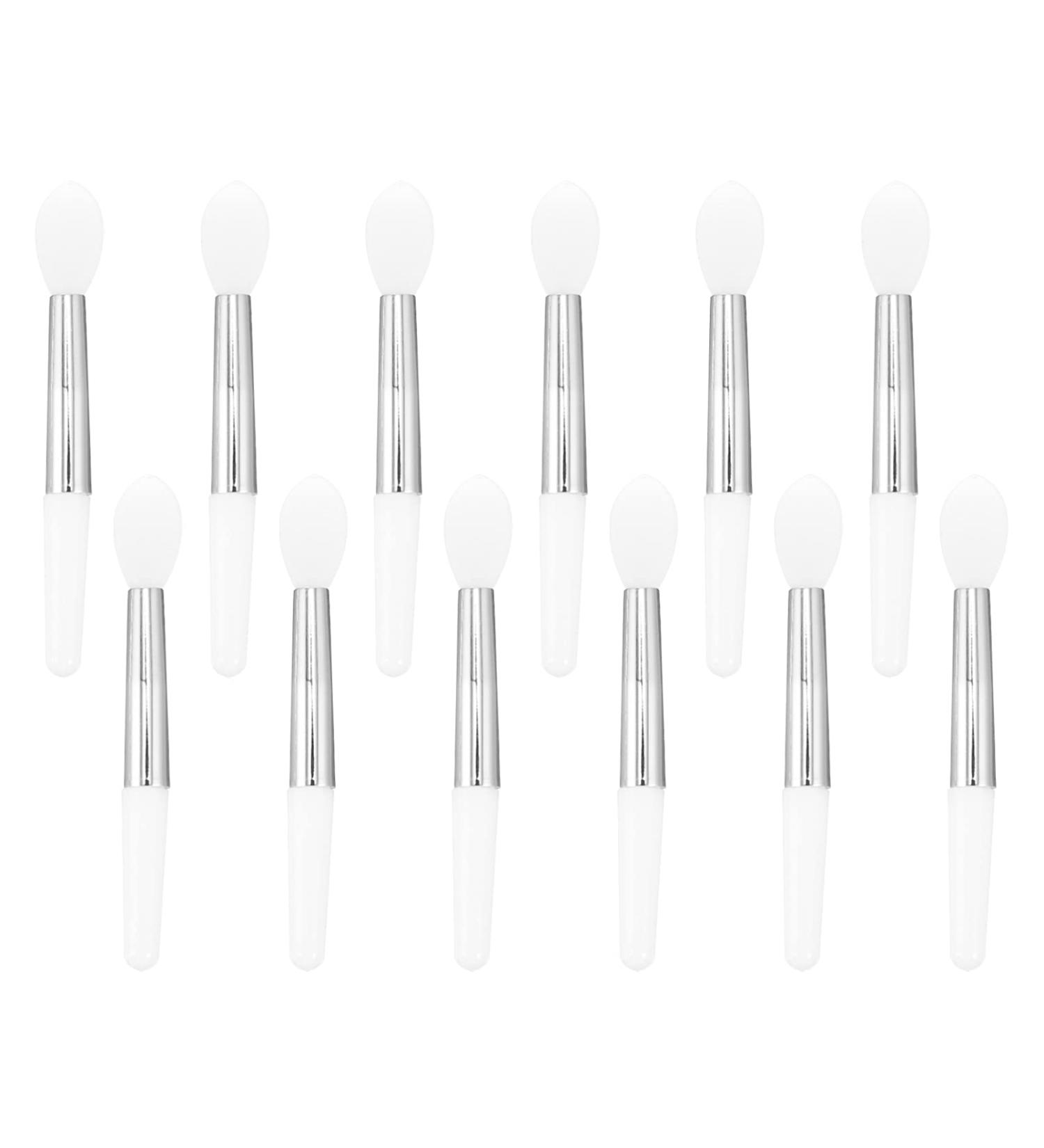 MAGICLULU Silicone Lip Scrubber 12pcs Silicone Lip Brush Lip Wand Cosmetic Lipstick Brush Mini Lipsticks Mini Lip Gloss Lip Plumper Gloss Clear Silicone Applicator Travel Mascara Silica Gel 5x1cm As Shown 3 - Buy Online on SooperMarket.com