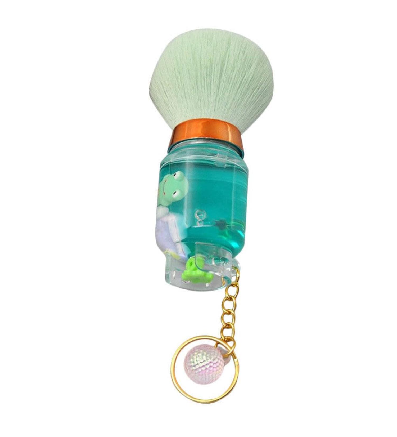 FOMIYES Powder Brush Women Blush Brush Face Makeup Brush Portable Nail Dust Brush Precision Highlighter Brush Travel Facial Makeup Blush Brush Green - Buy Online on SooperMarket.com