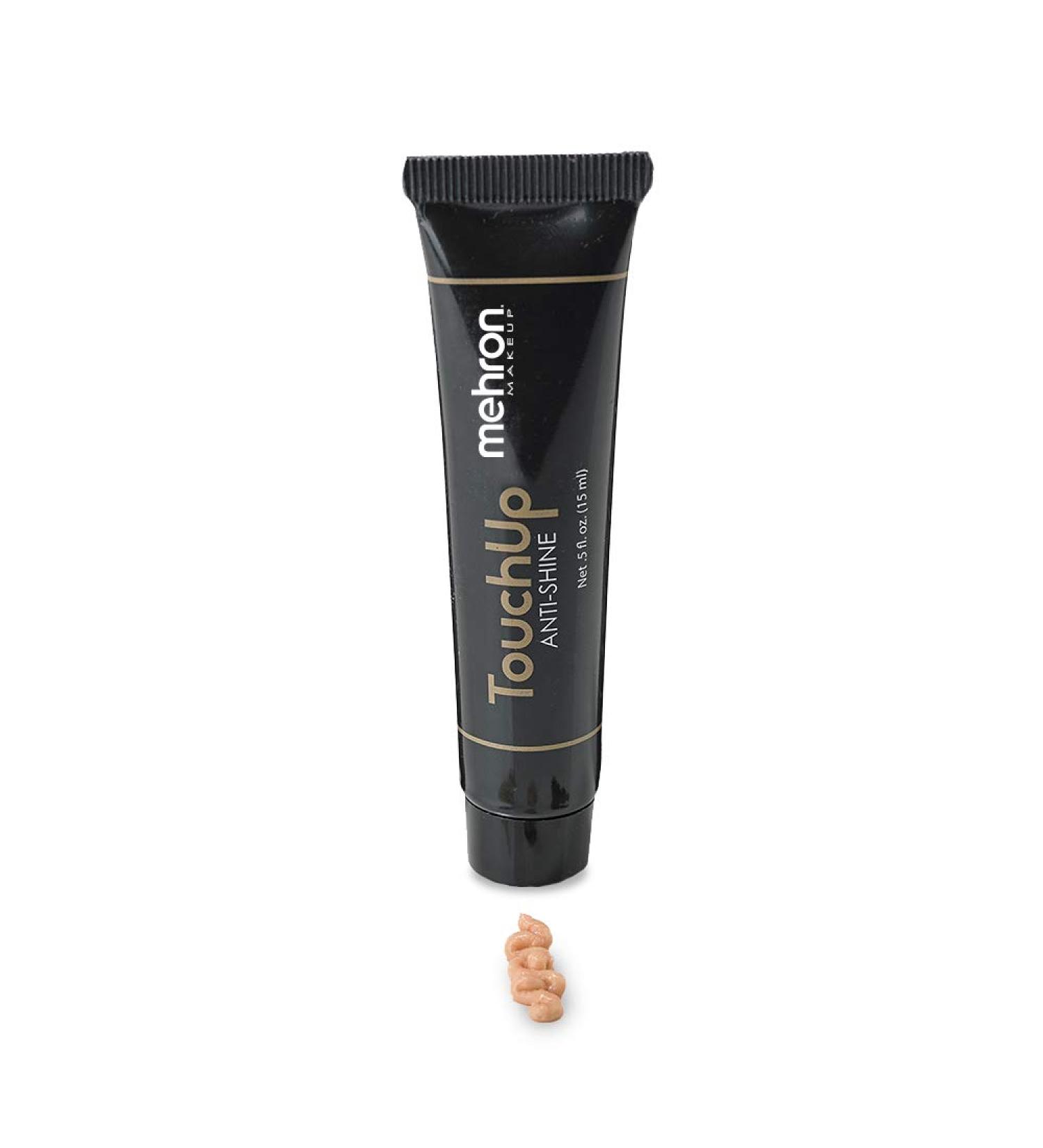 Mehron TouchUp Anti-Shine Gel | Matte Face Primer (Medium Tint) - Buy Online on SooperMarket.com