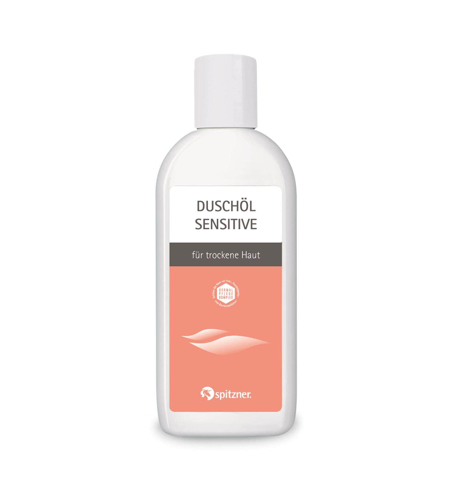 Spitzner Shower Oil Sensitive 200ml - Dermatologically Tested Dry Skin Care | Medicinal Quality Intensive Moisture - Buy Online on SooperMarket.com