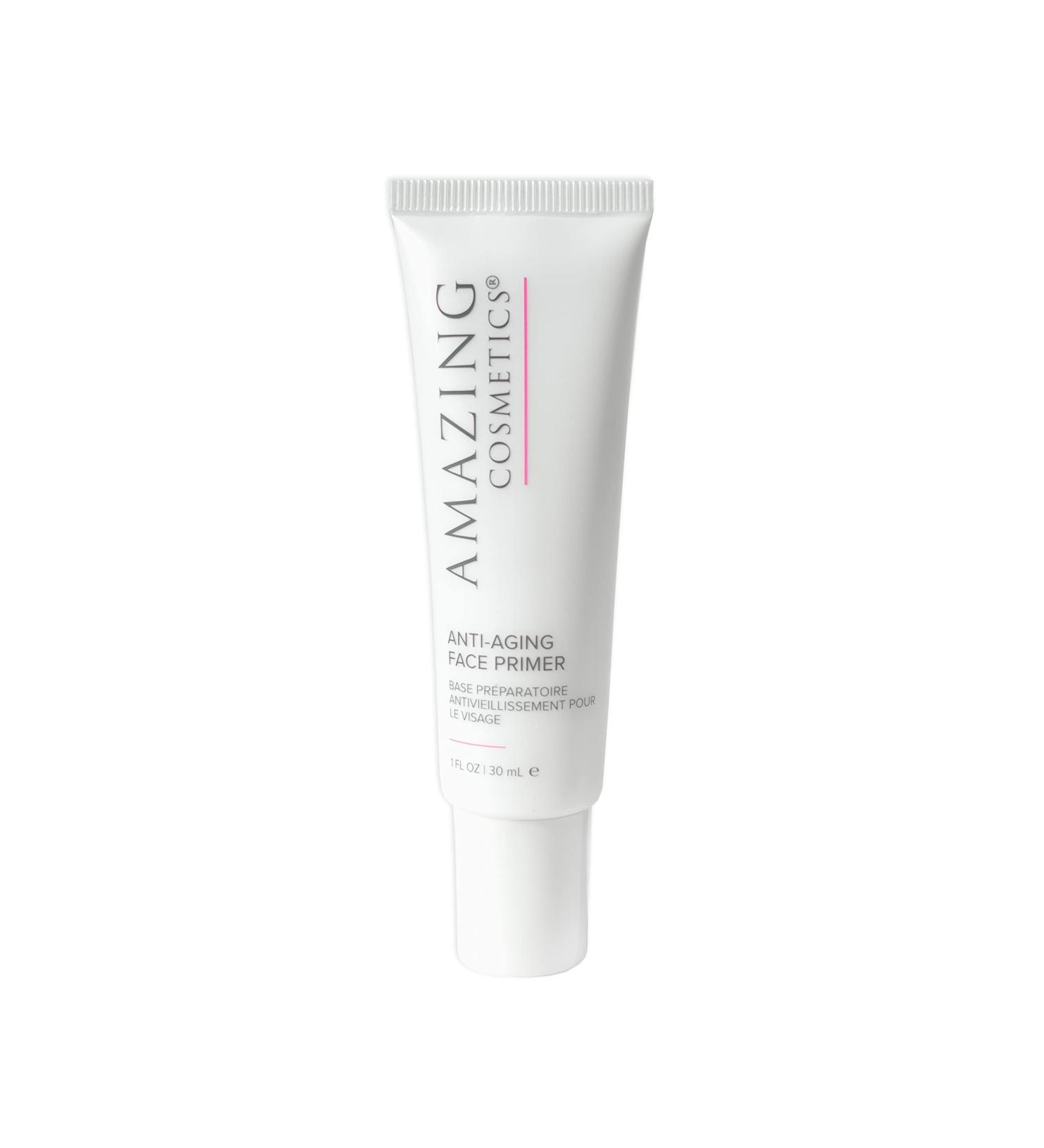 Amazing Cosmetics Anti Aging Face Primer - Hydrating Botanical Moisturizer for Flawless Makeup Application - Buy Online on SooperMarket.com
