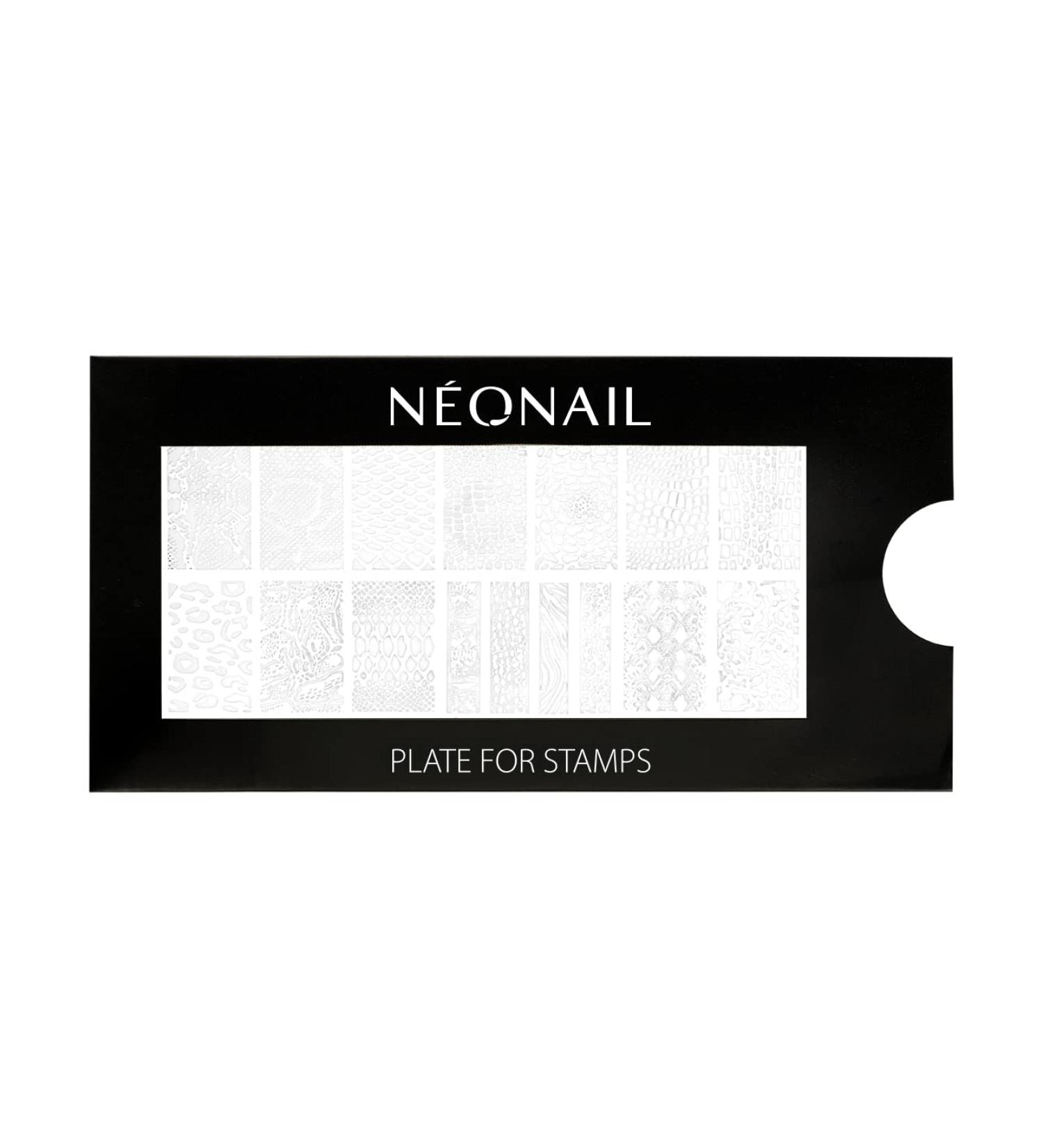 Neonail Stamping Plate 11 | Nail Art & Design Stencil | French Nails Stamp Schablone | Perfect for Creative Nail Designs - Buy Online on SooperMarket.com